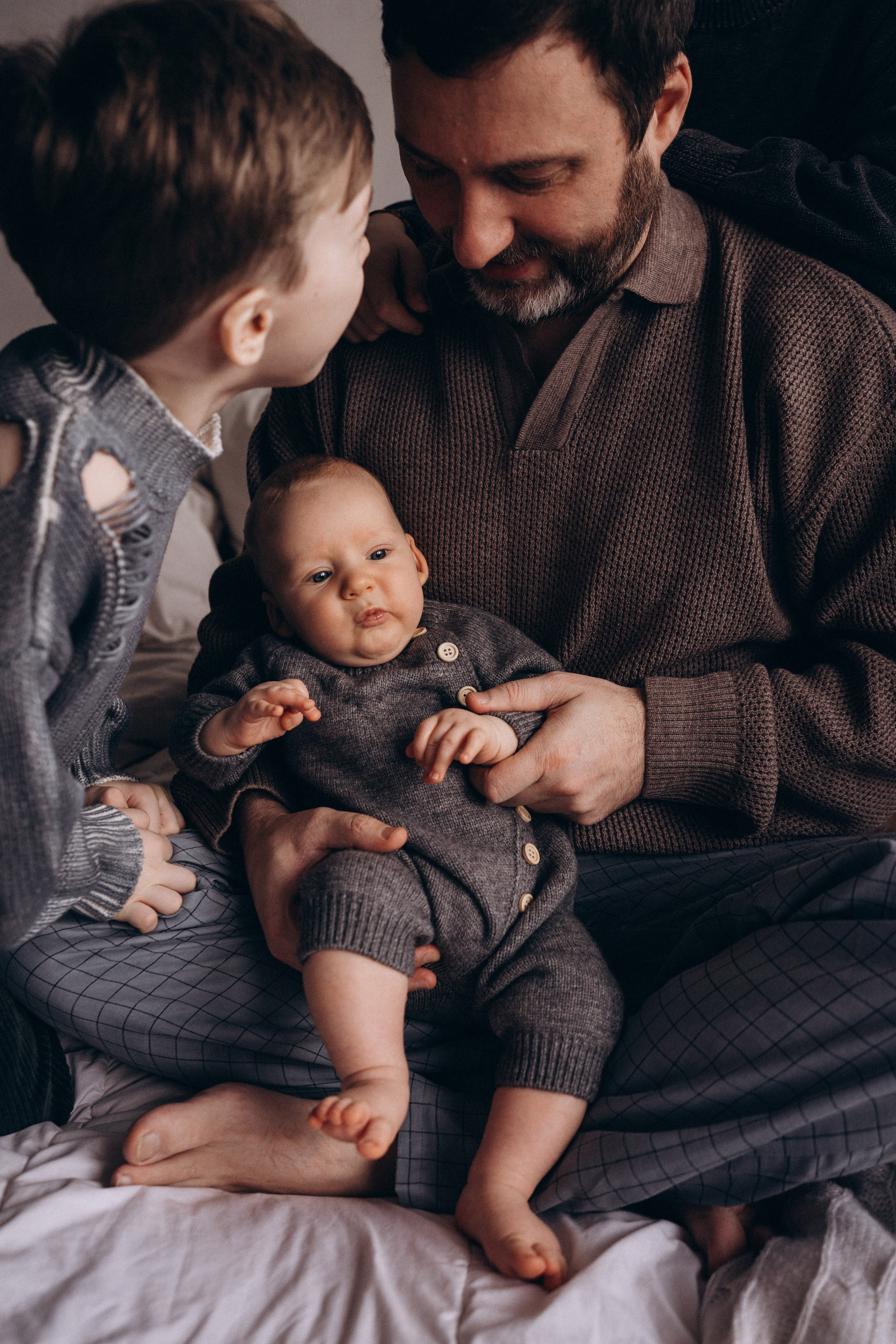 В ожидании 2026. Фотограф Новорожденных в Москве. Семейные истории в стиле LIFE