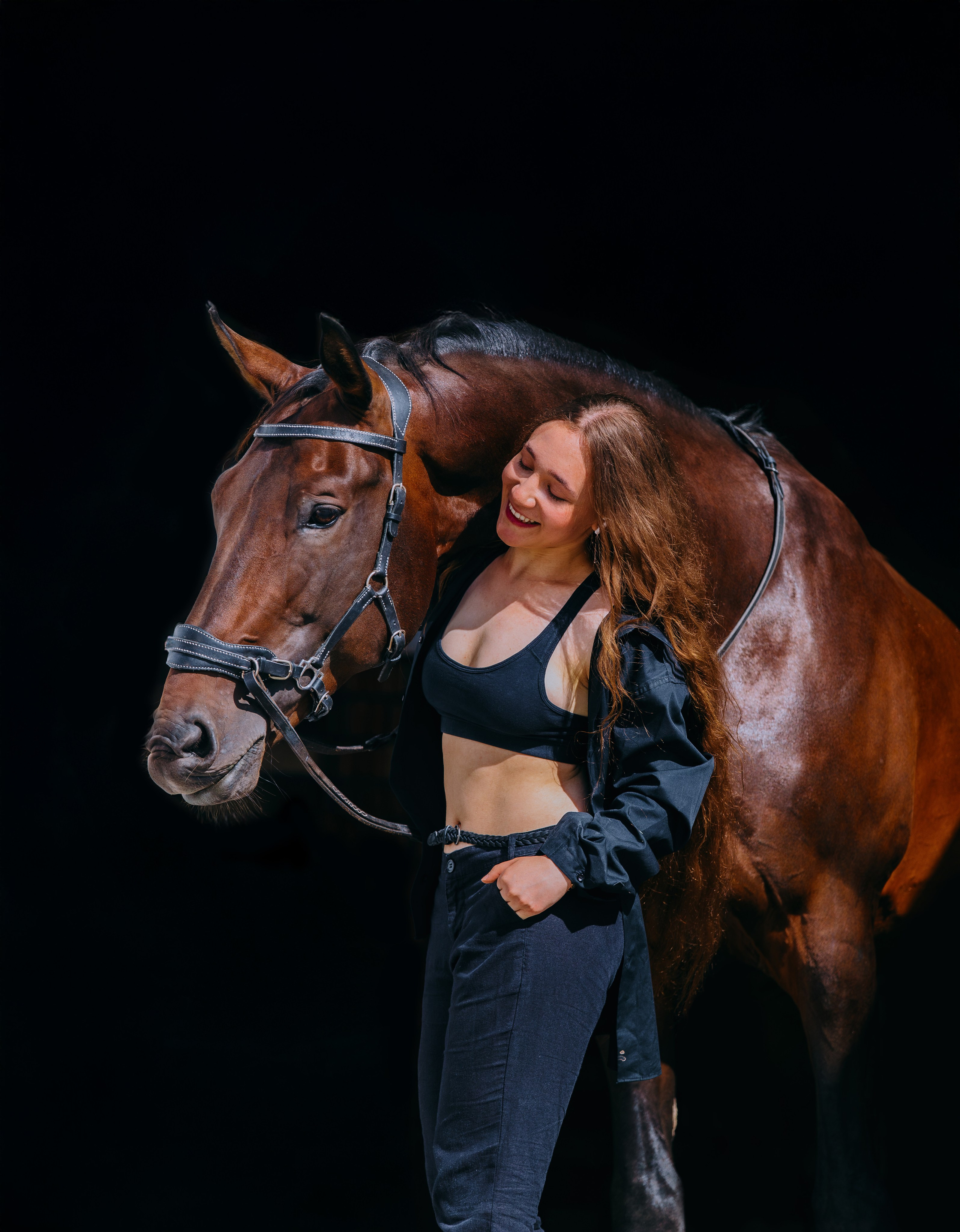 Светлана, Анна и Фрерих. Фотограф-анималист Ксендзова Кристина