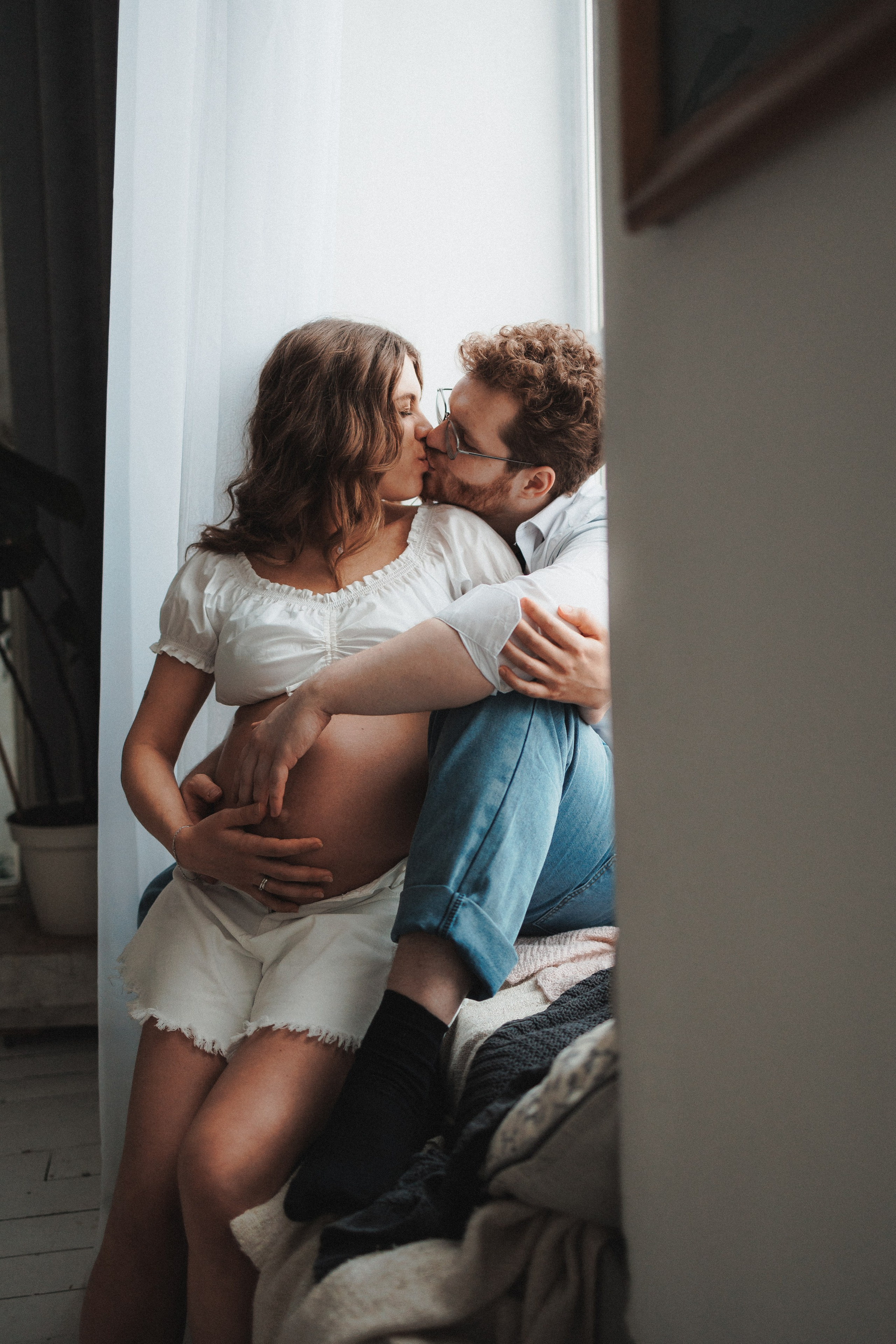 Любовь — это когда ты под сердцем носишь его ребенка. Фотограф Москва Светлана Кирюшина