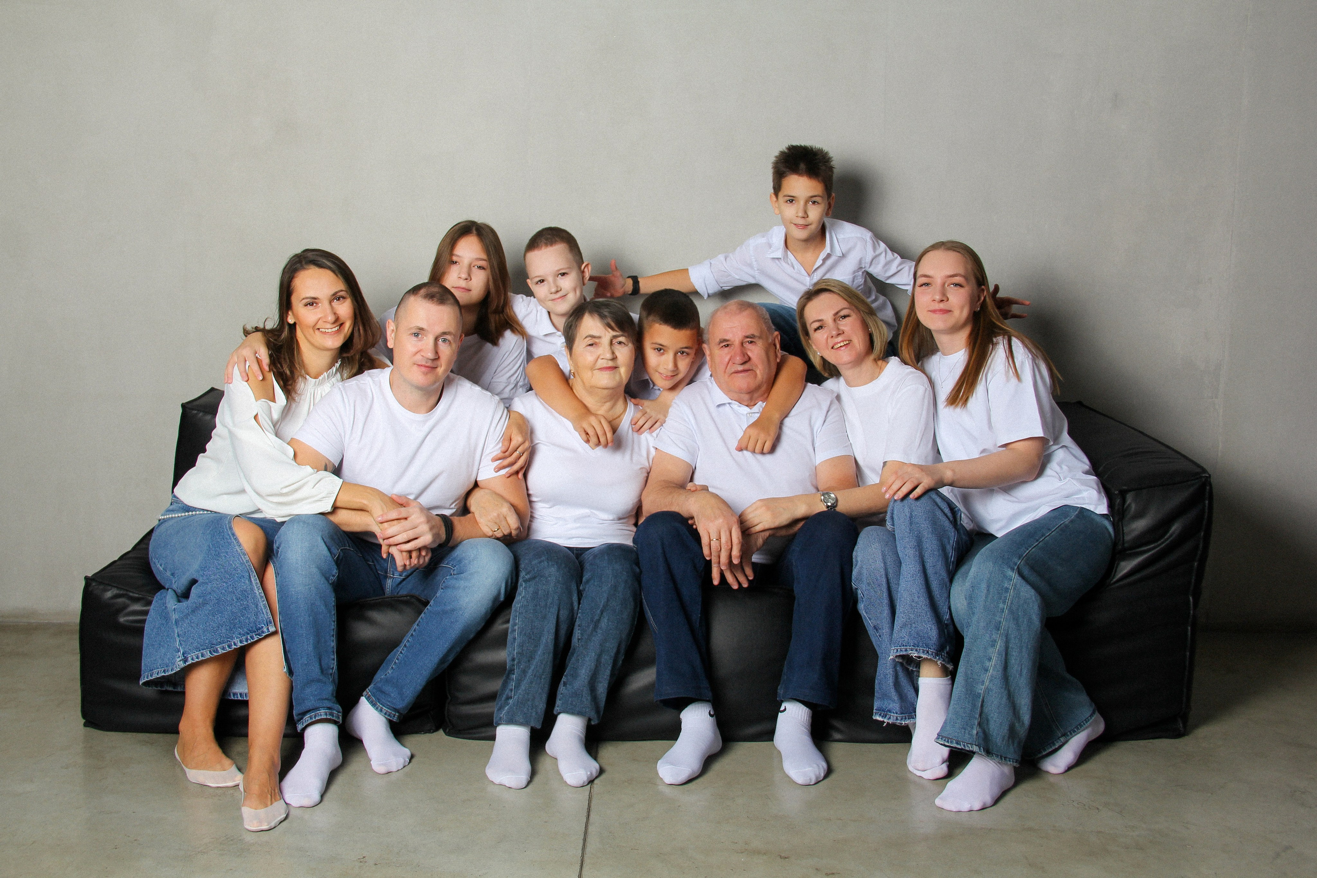 Большая семейная съемка. Фотограф Челябинск | Кристина