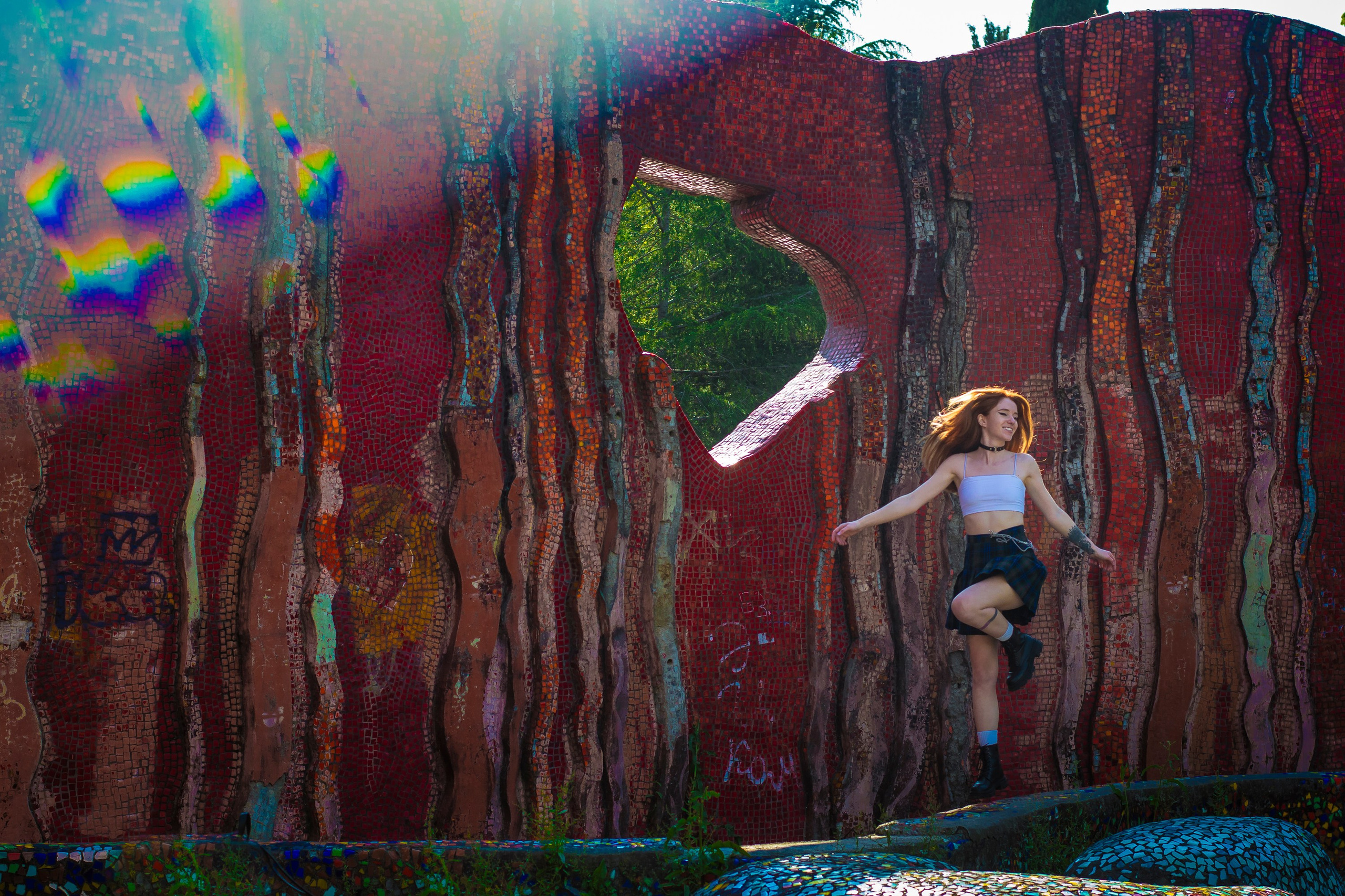 Арт фотосессия в Адлере у памятника Коралл. Фотограф в Сочи | Щербакова Дарья