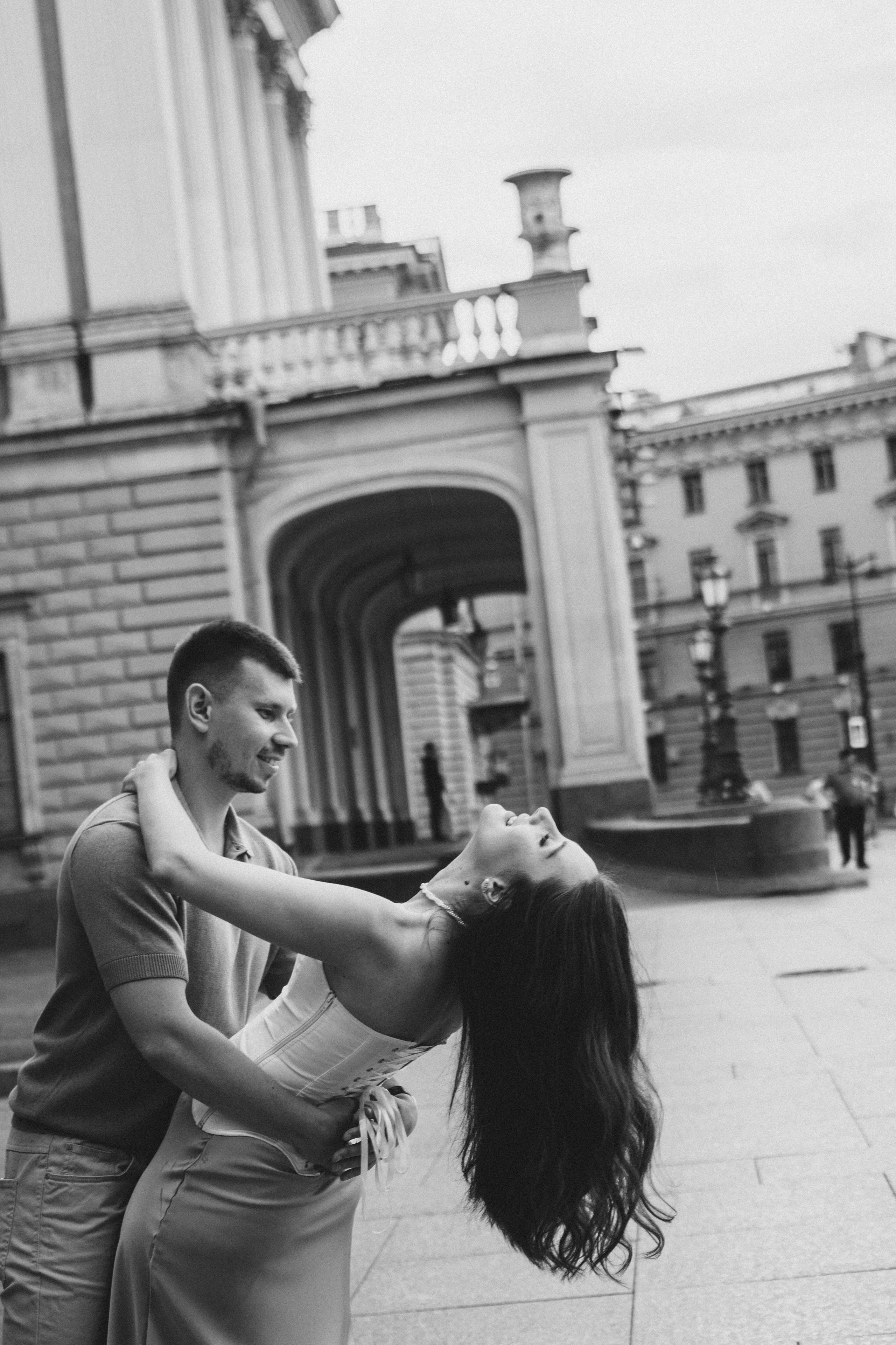 Love Story на Исаакиевской площади. Портретный фотограф в Санкт-Петербурге Наталья Родионова