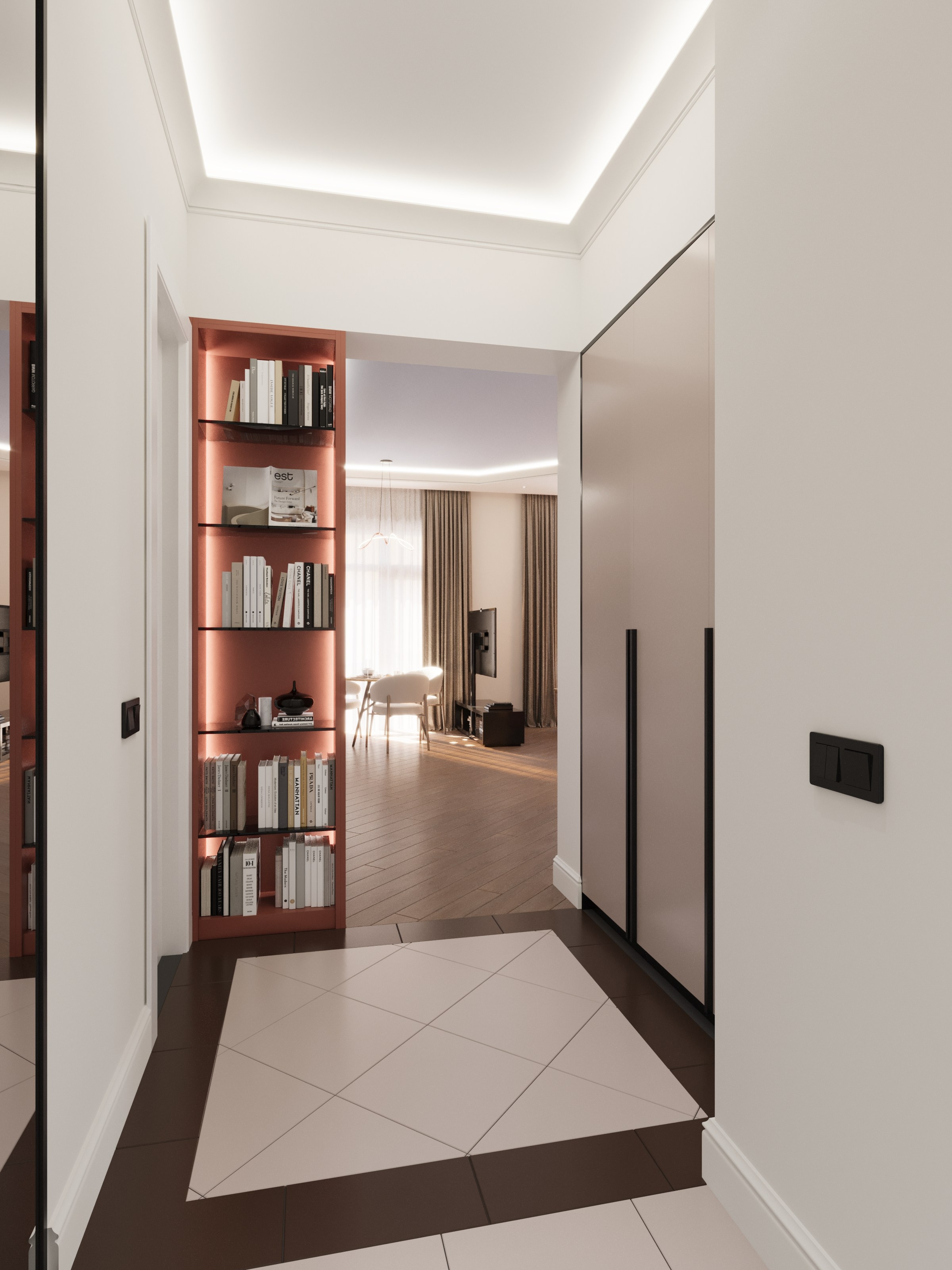 Интерьер квартиры. Визуализация и анимация в Москве — Андрей Епифанов