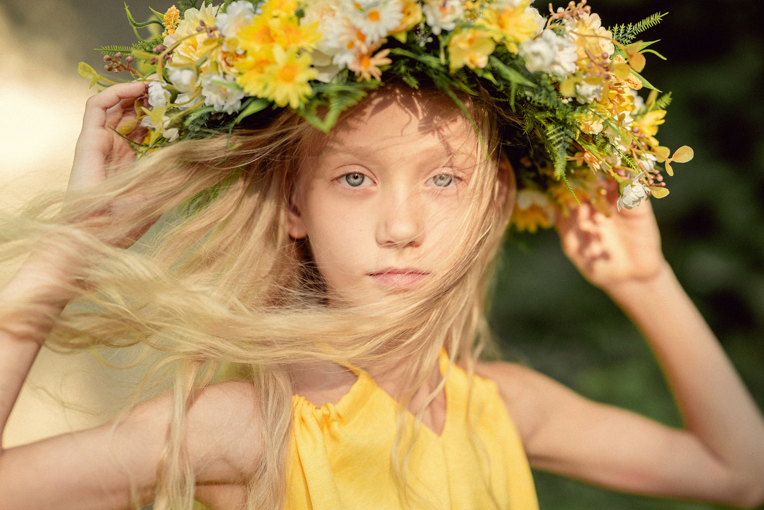 Девичий портрет яркие моменты (дети 9-11 лет). Спортивный и портретный фотограф