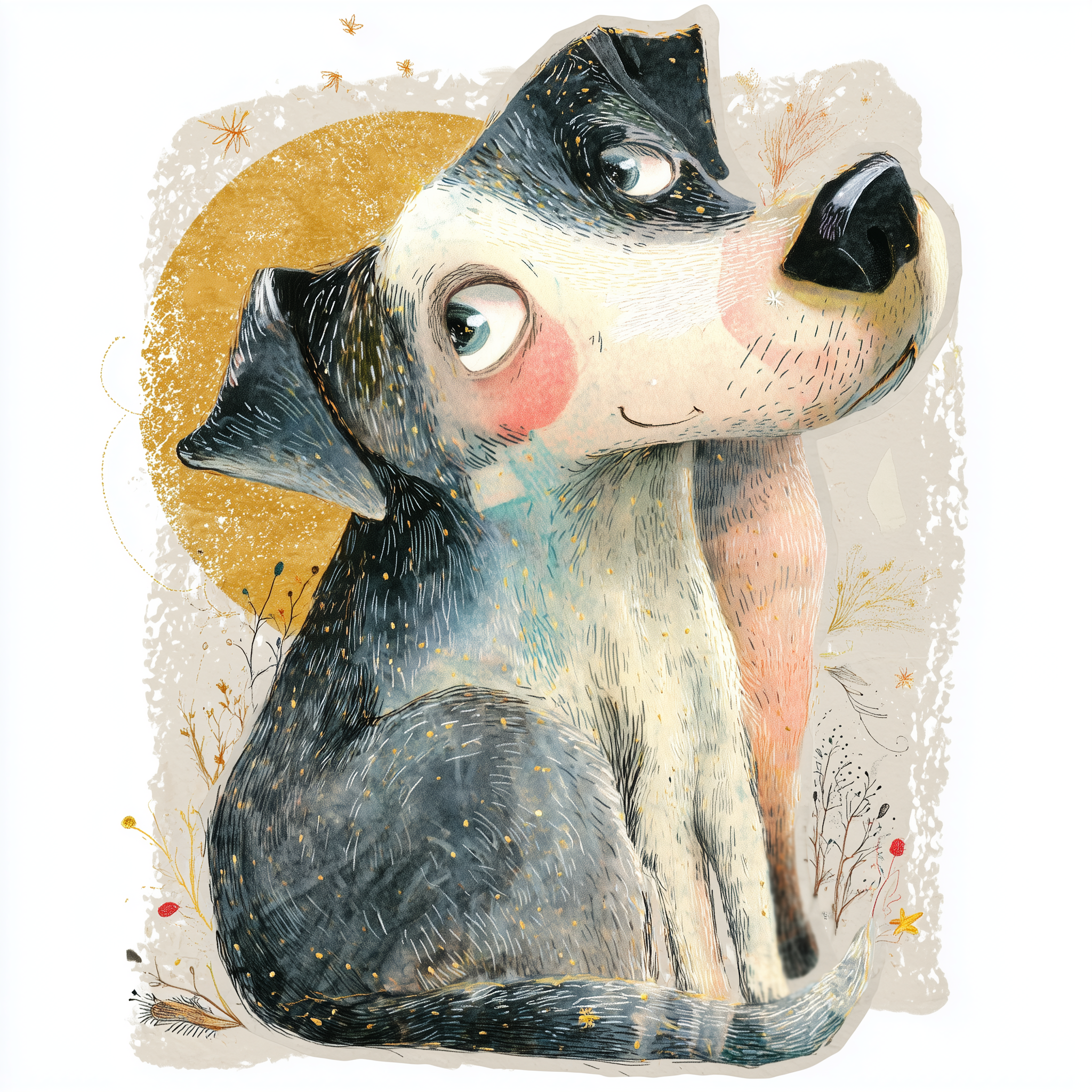 Иллюстрации для зоошанс «Бездомыши». AI-художник, контентмейкер, режиссёр Наталия Жданович