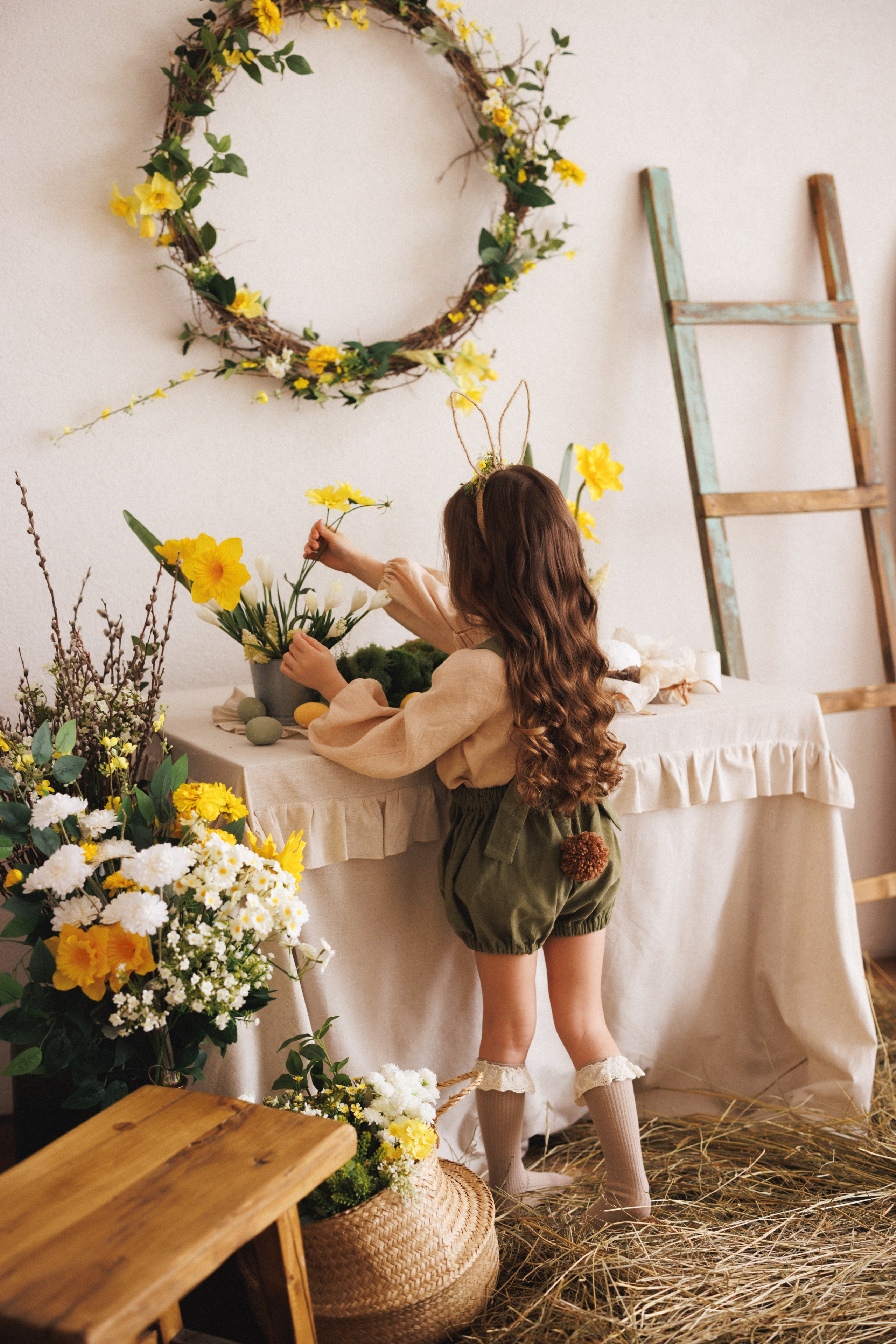 Пасхальная фотосессия в фотостудии «Mestone». Семейный и детский фотограф в Краснодаре Анна Трашкова