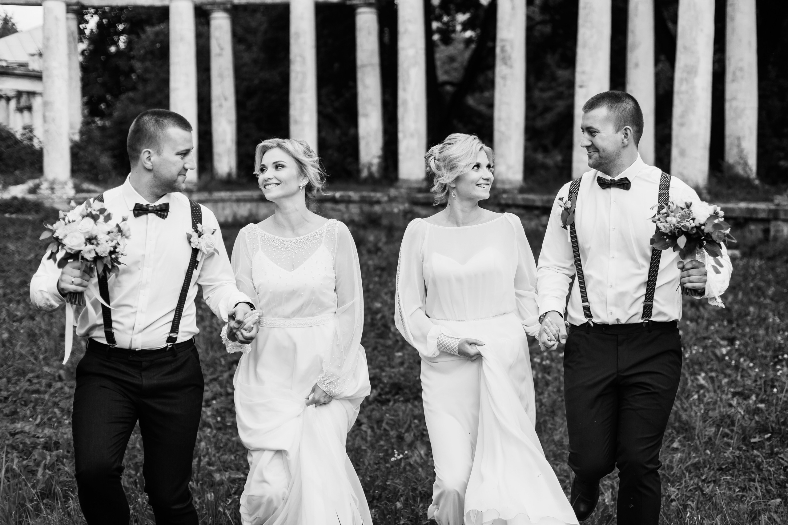 Юлия и Сергей, Евгения и Иван. Свадебный и семейный фотограф Александра Кос