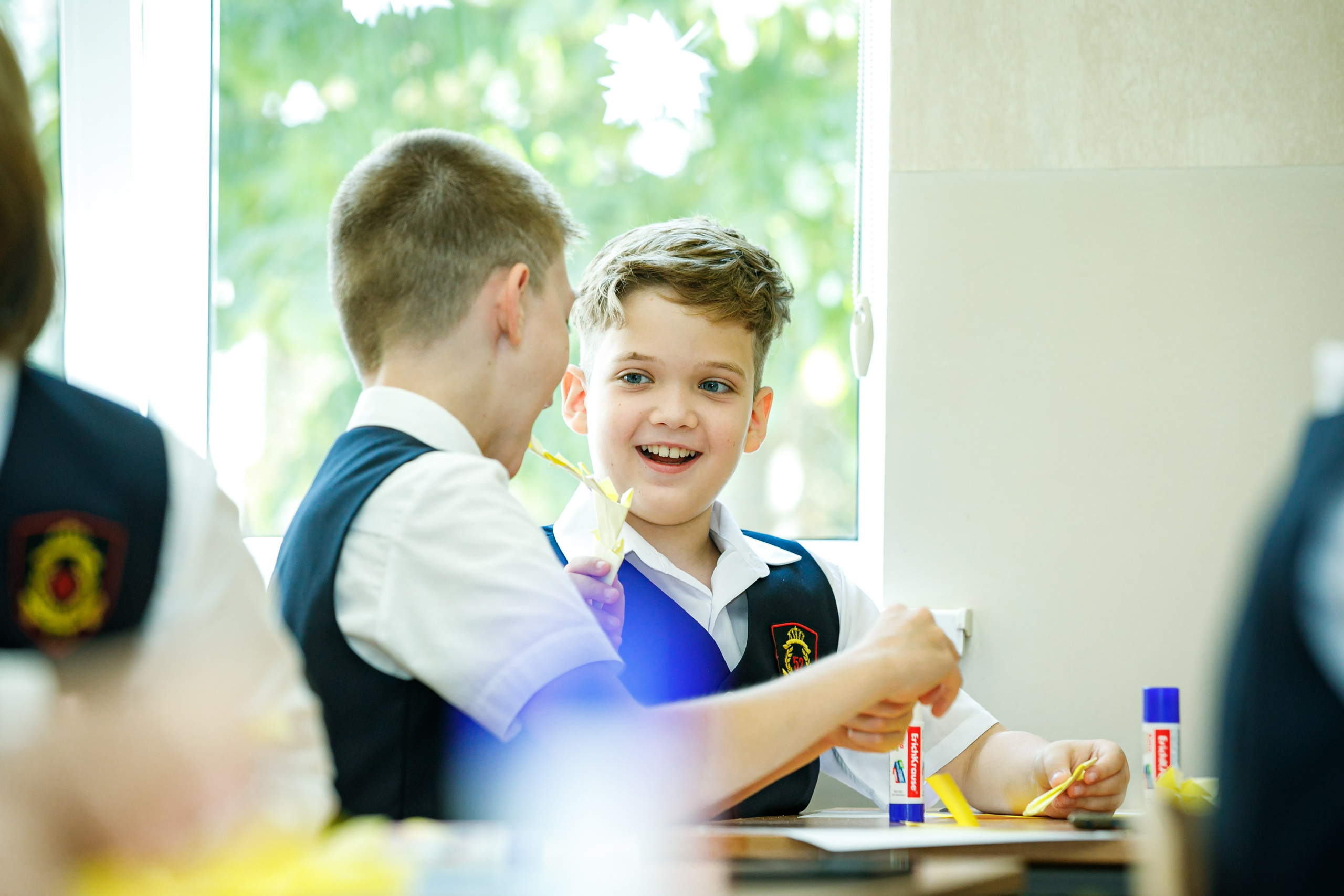 За партой. Семейный фотограф в Краснодаре