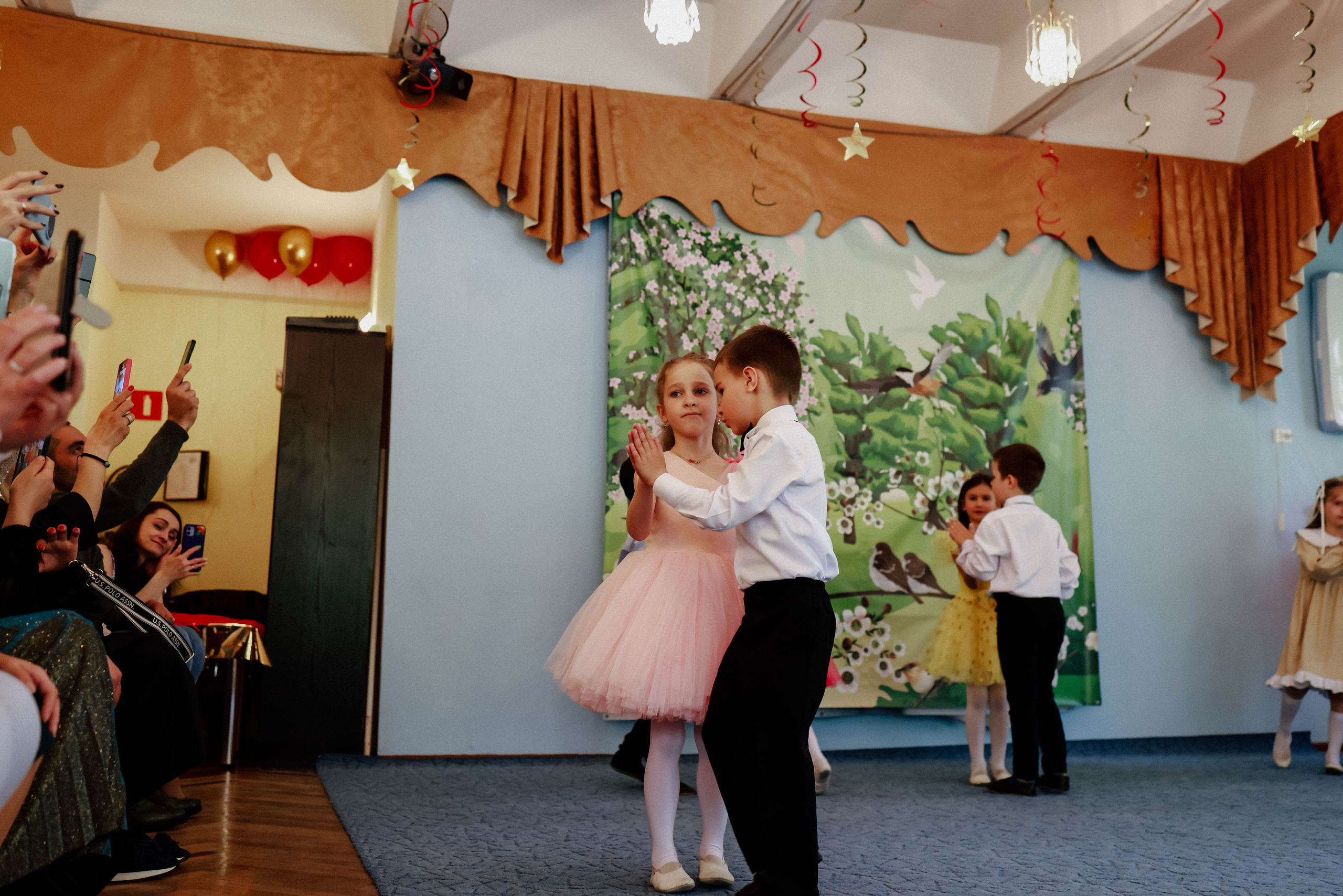 Выпускной в детском саду. Съемки для жителей и гостей Петербурга
