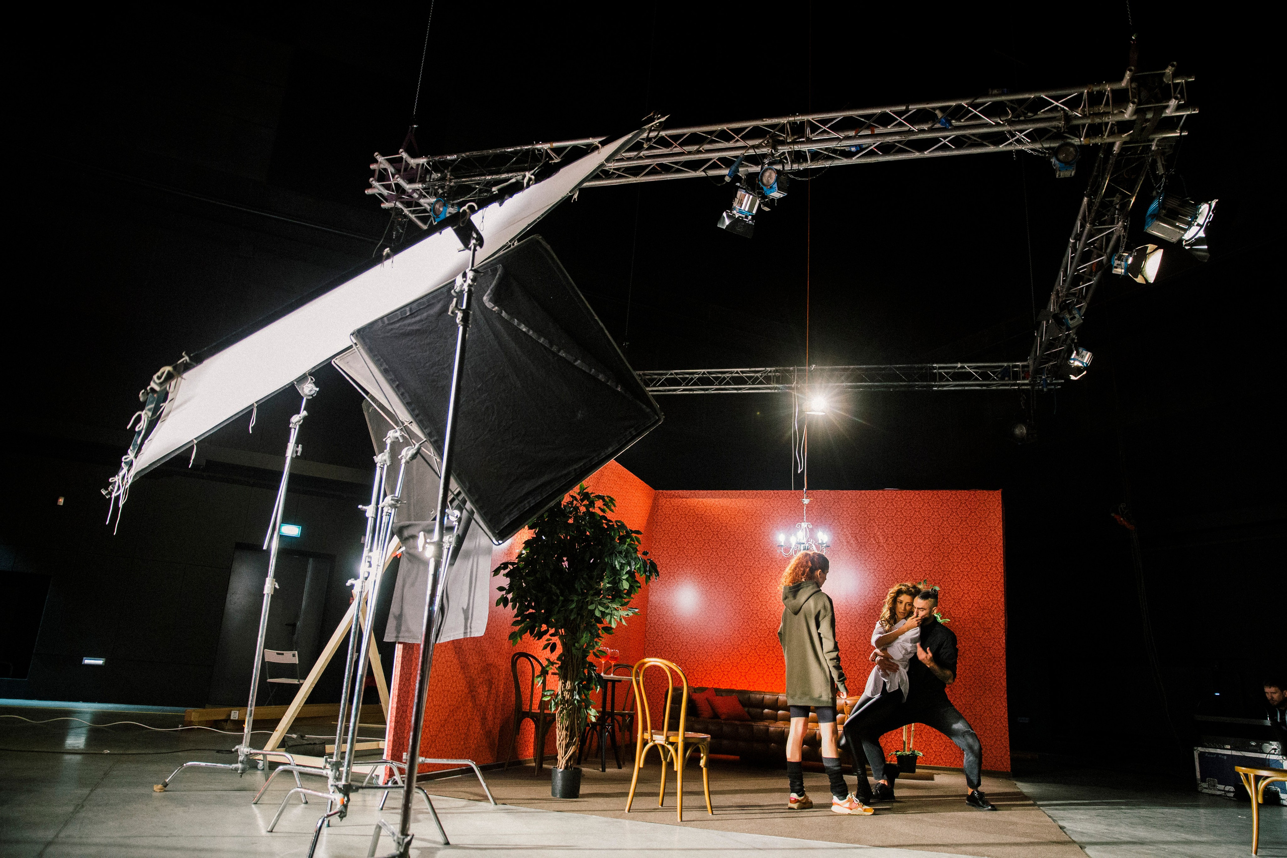 ФК Би-2 & Лиза Громова Мосфильм. Ольга Пилант. АРТ, бэкстейдж, свадебная и семейная фотография, городской портрет, интерьерная фотография