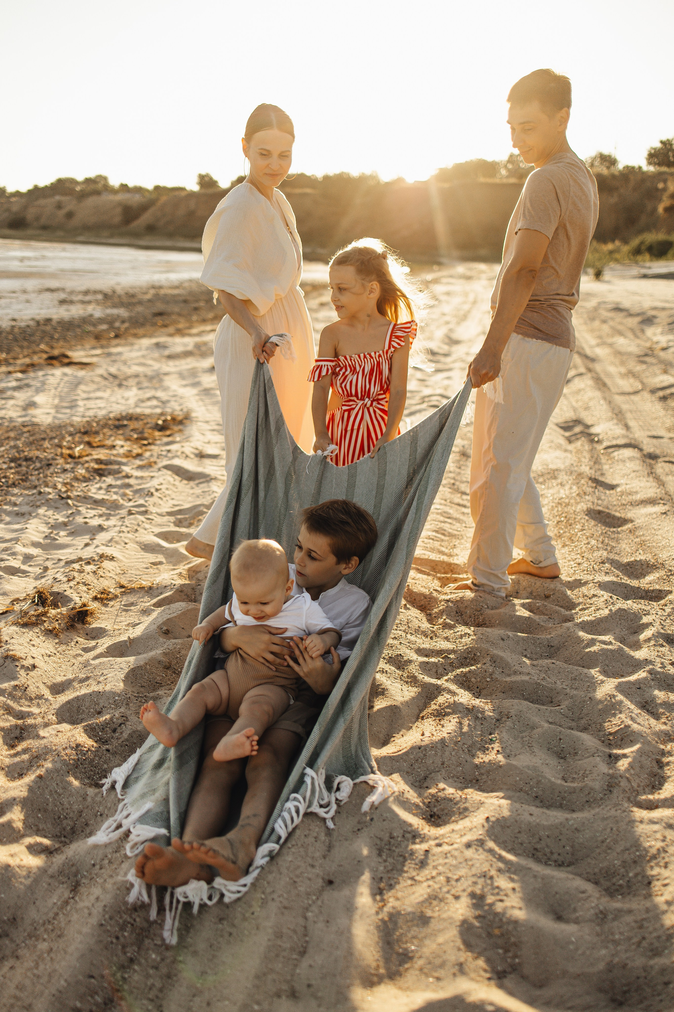 Летняя история на берегу. Семейный и детский фотограф, таганрог, ростов-на-дону