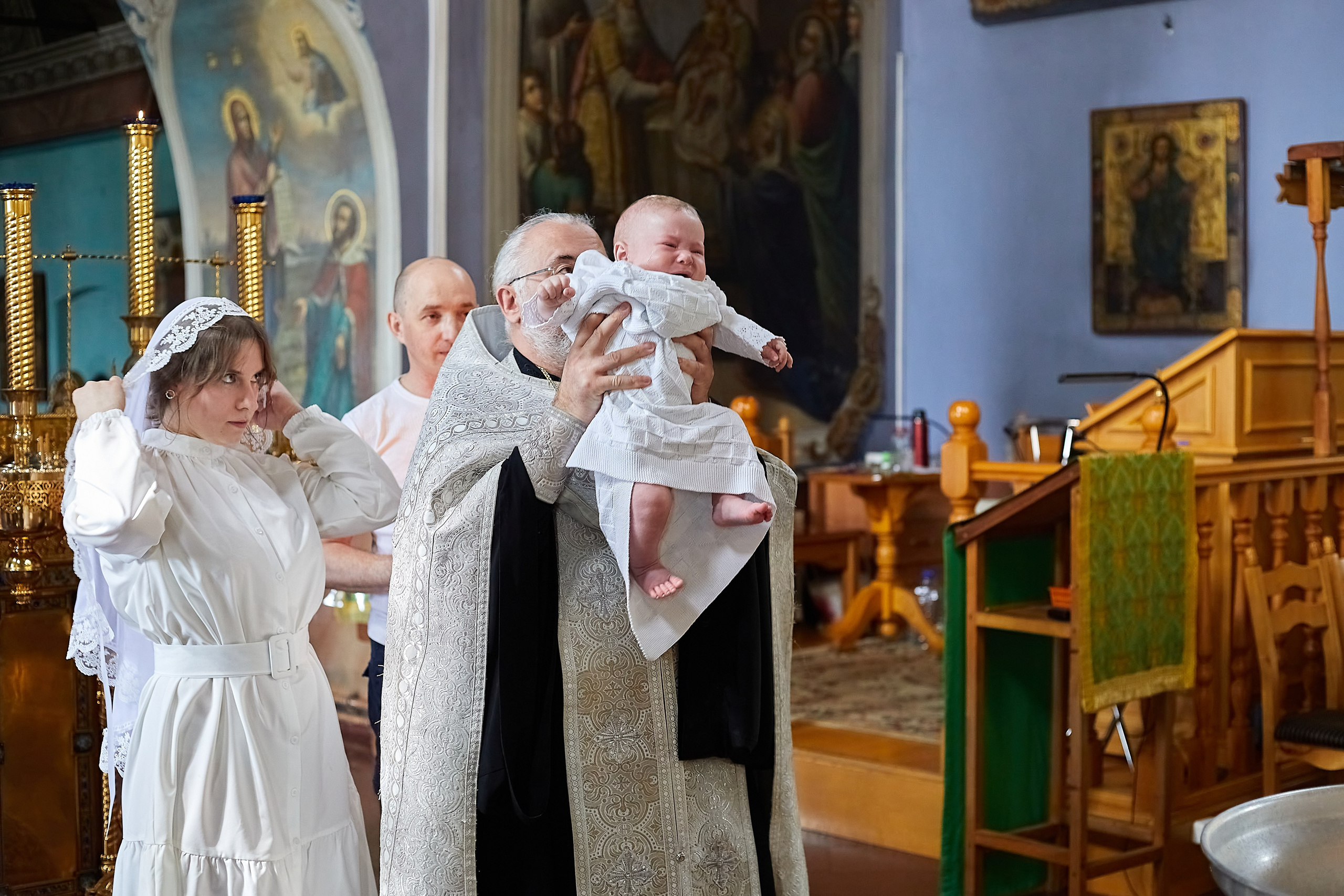 Крещение Ярослава. Семейный и детский фотограф в Ярославле Юлия Галашина