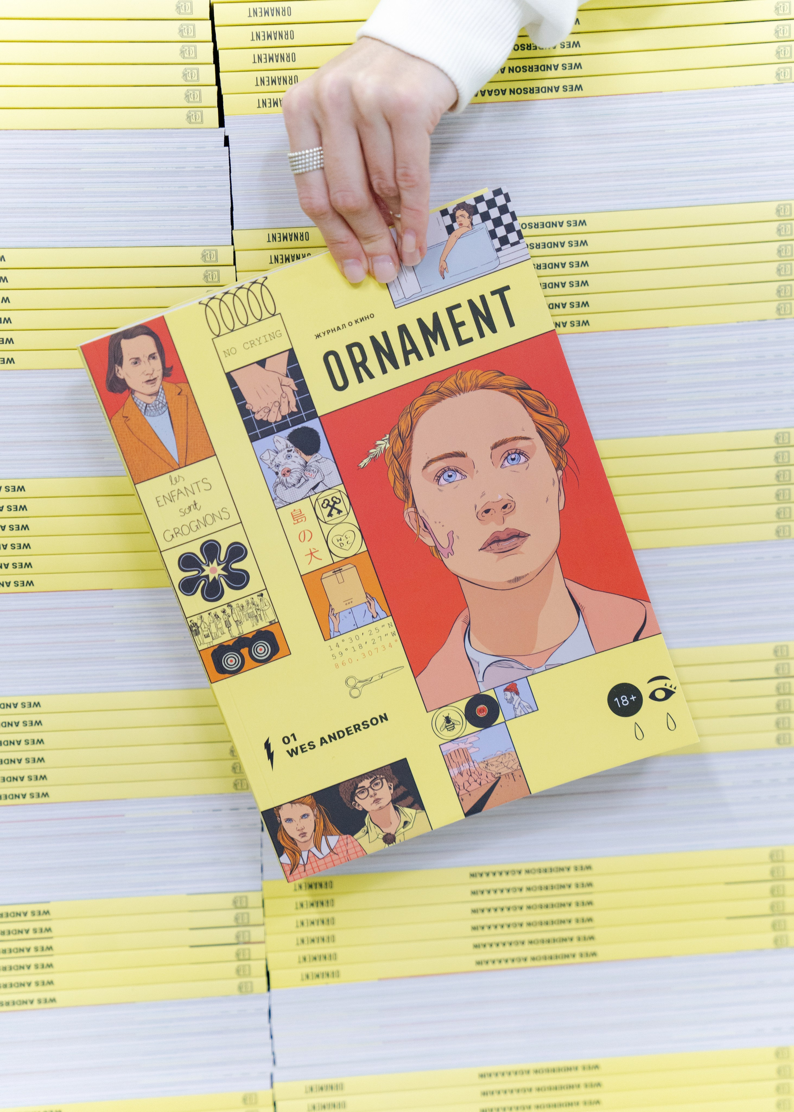 Производство журнала ornament. Портретный и репортажный фотограф Настя Климачева