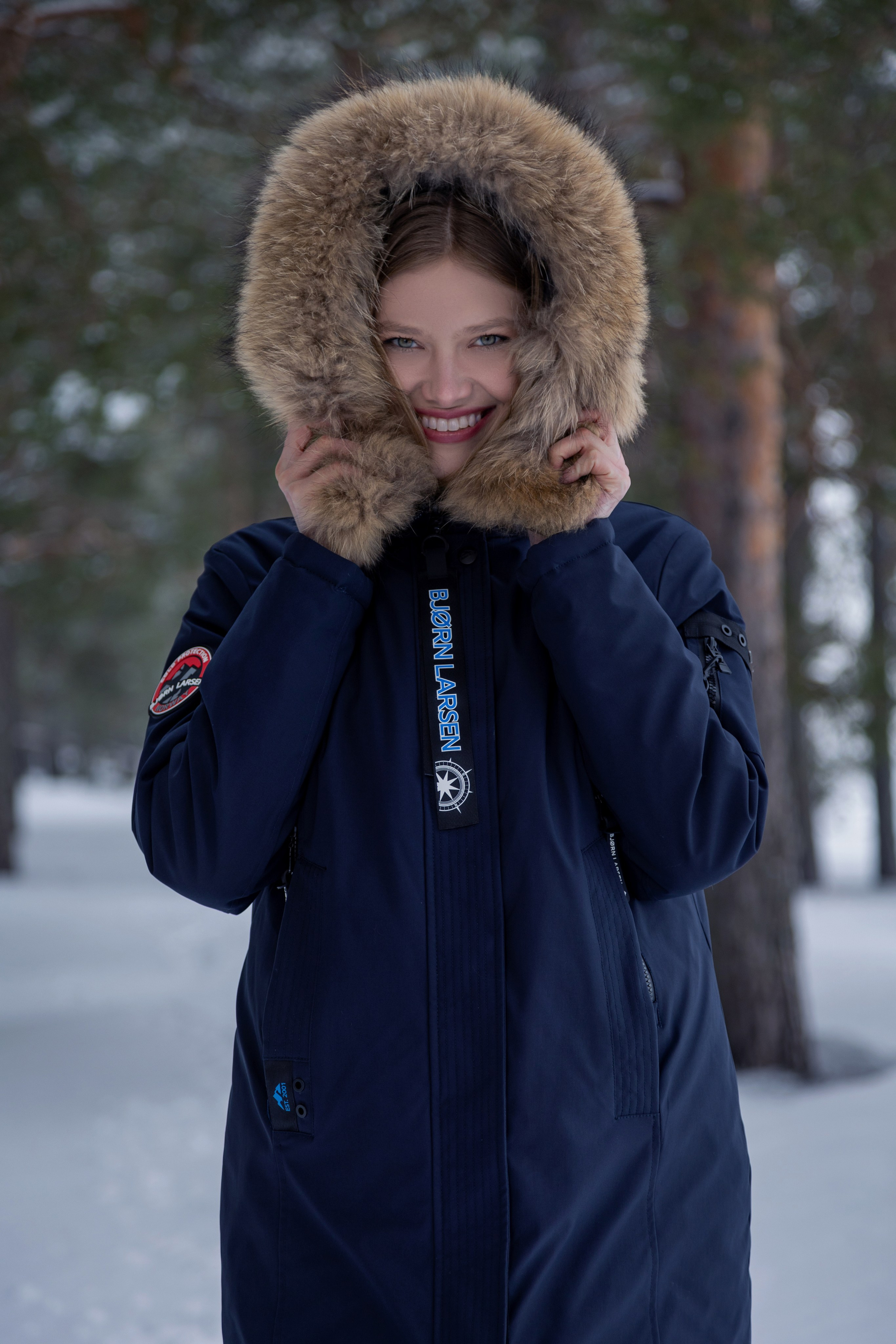 Пуховики на заливе. Креатор Ольга Яш