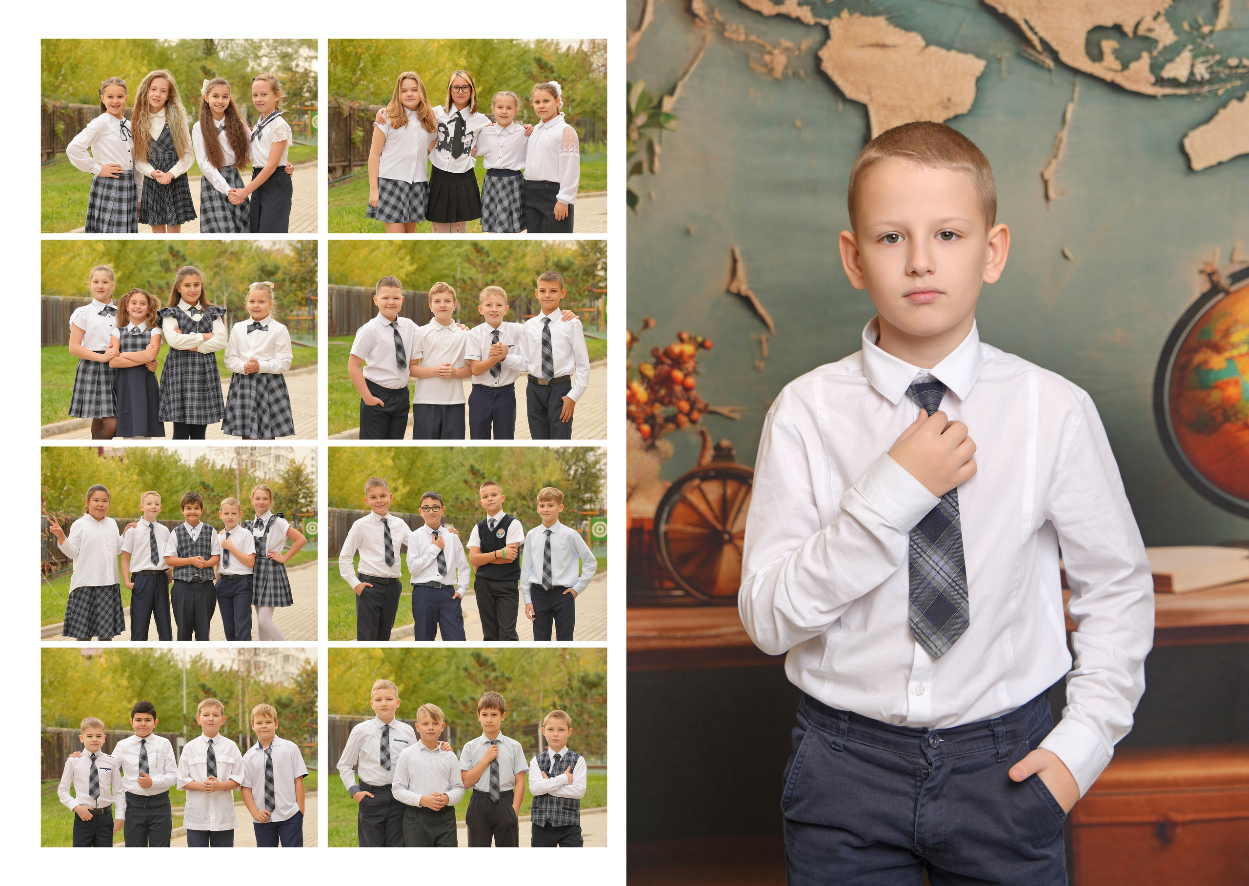 ШКОЛА 104 ф — 4 «И» класс. Красивый выпускной альбом в Краснодаре