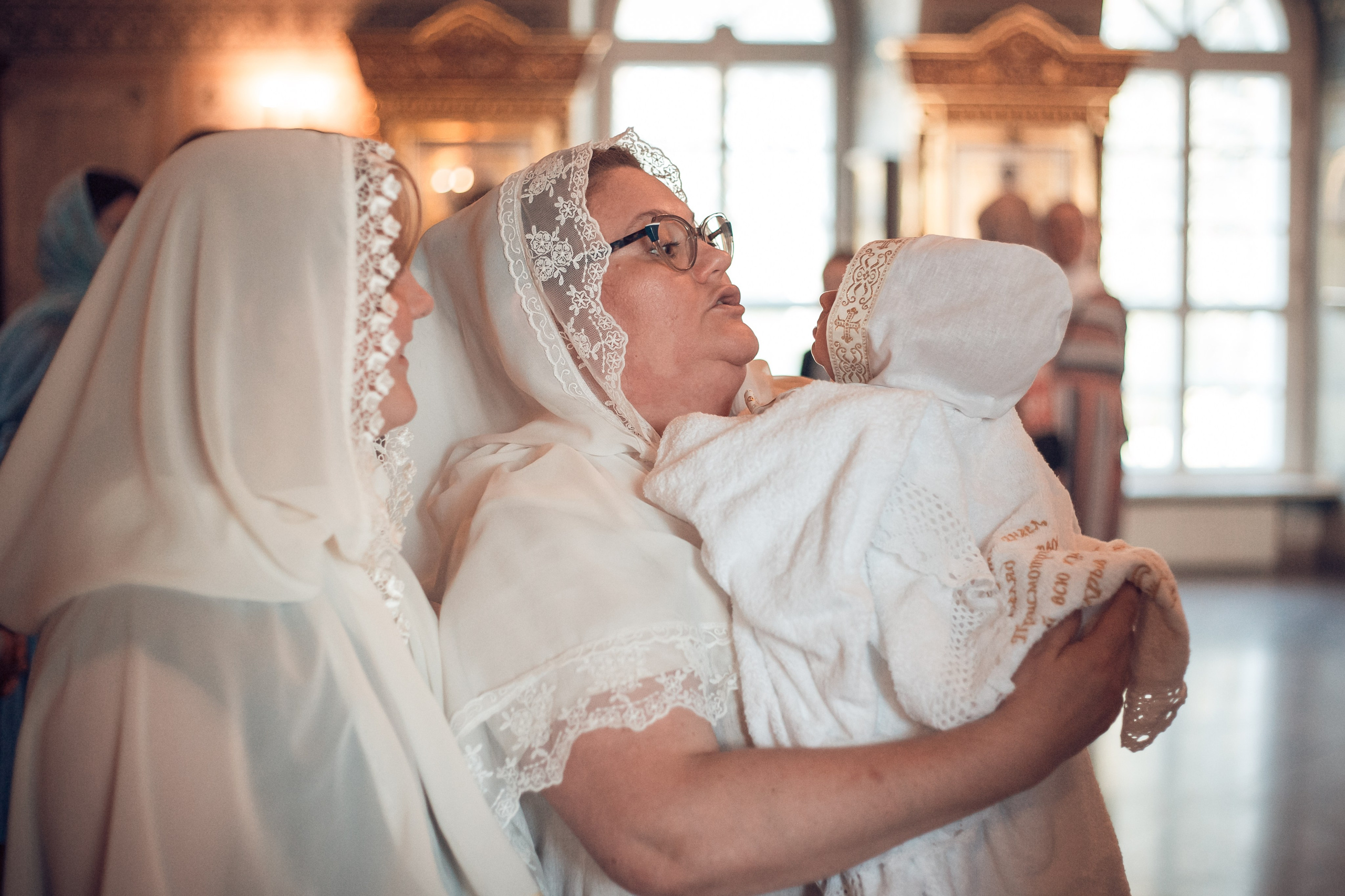 Крещение Сергея в храме Успения Богородицы с. Истомино