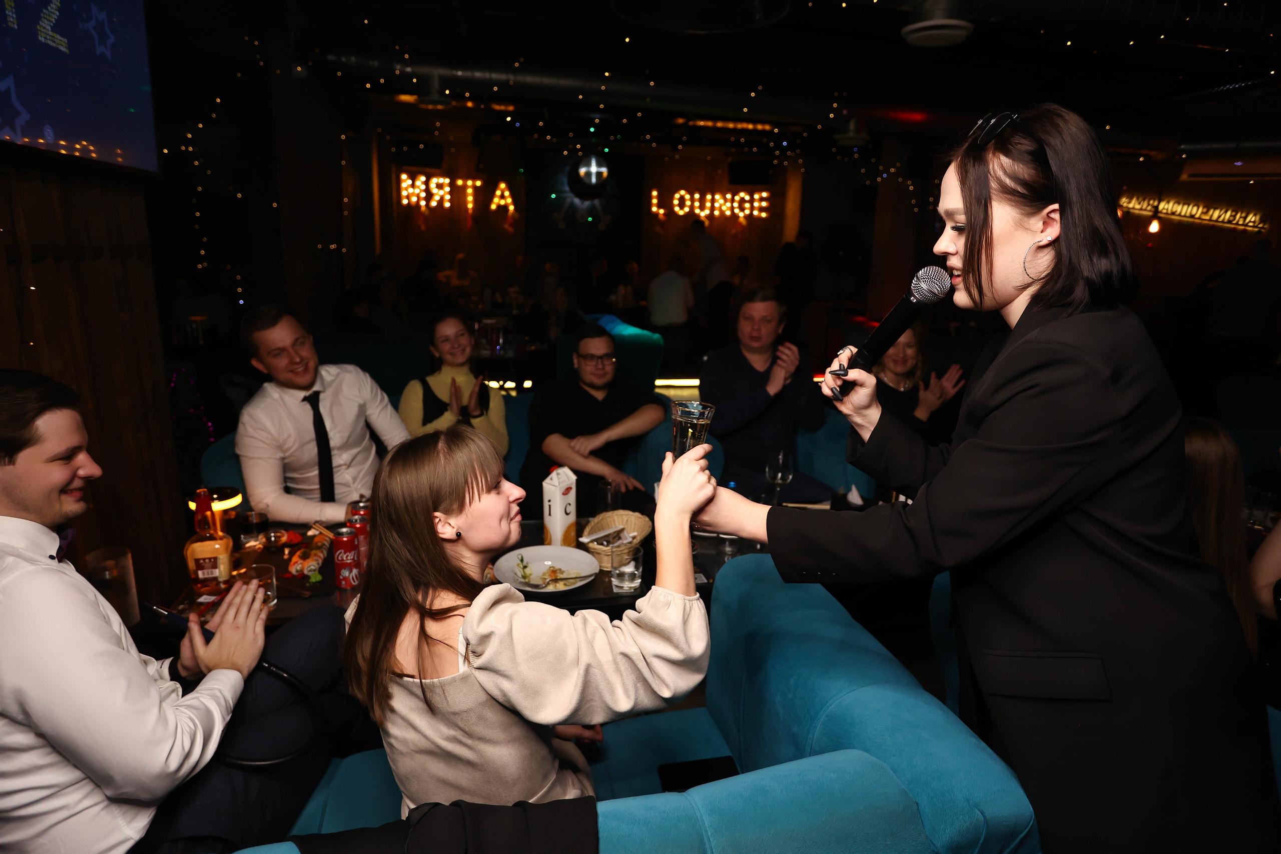 15/12/23 Новогоднее караоке в Мята Спортивная. Мята Спортивная — Кальянная, караоке, бар в Минске