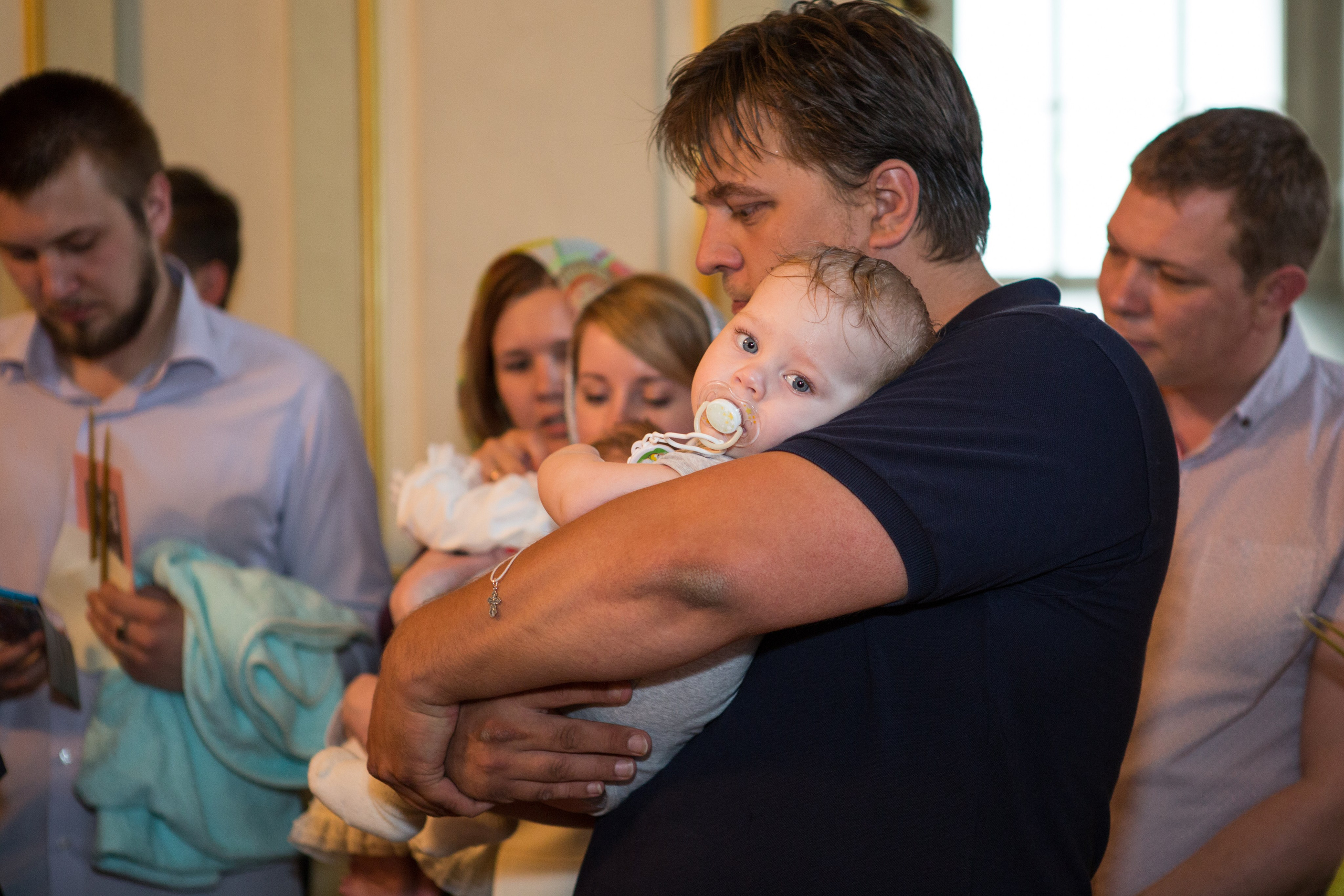 Крещение Олега. Фотограф Александр Заломаев