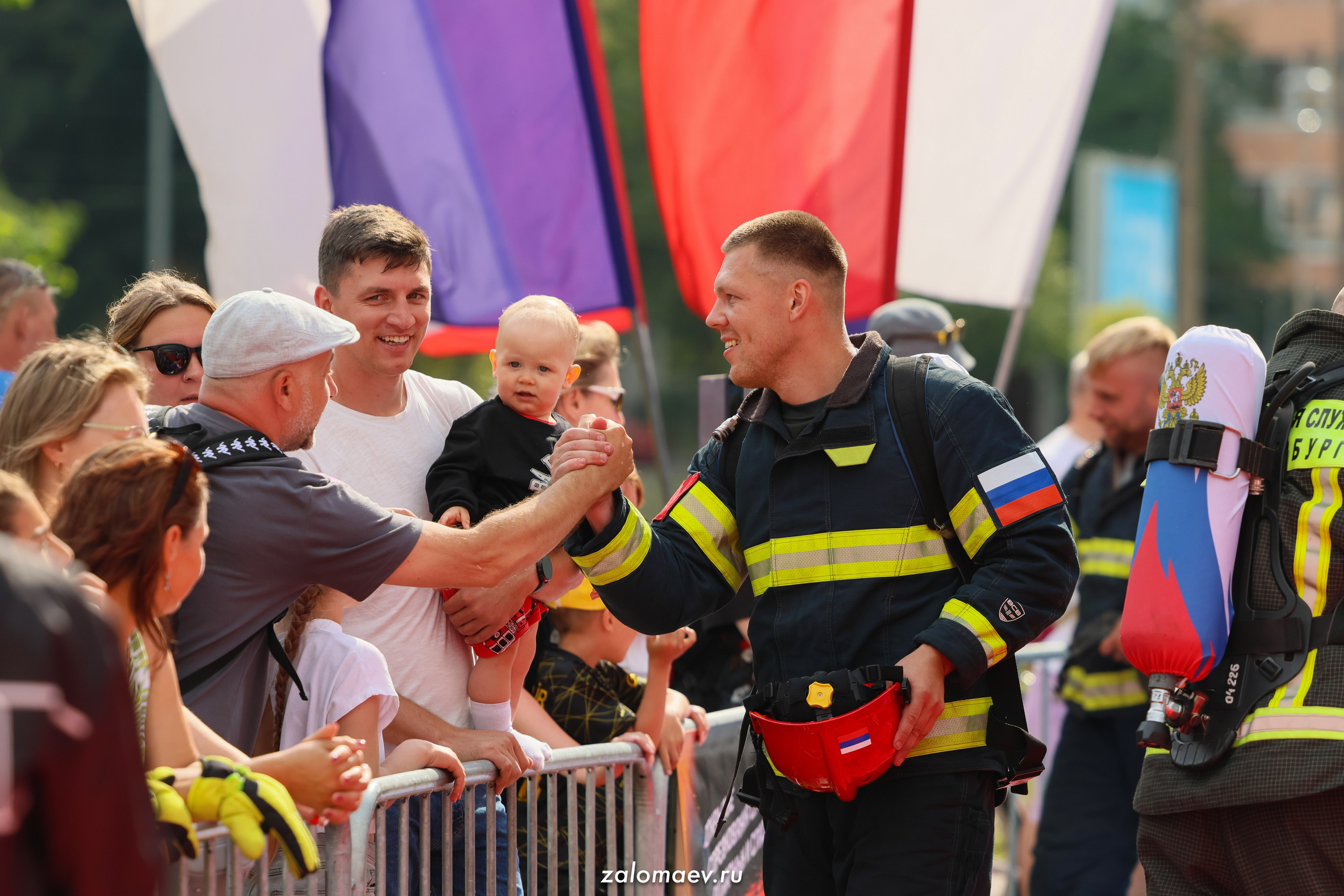 Сильнейший пожарный. Фотограф Александр Заломаев