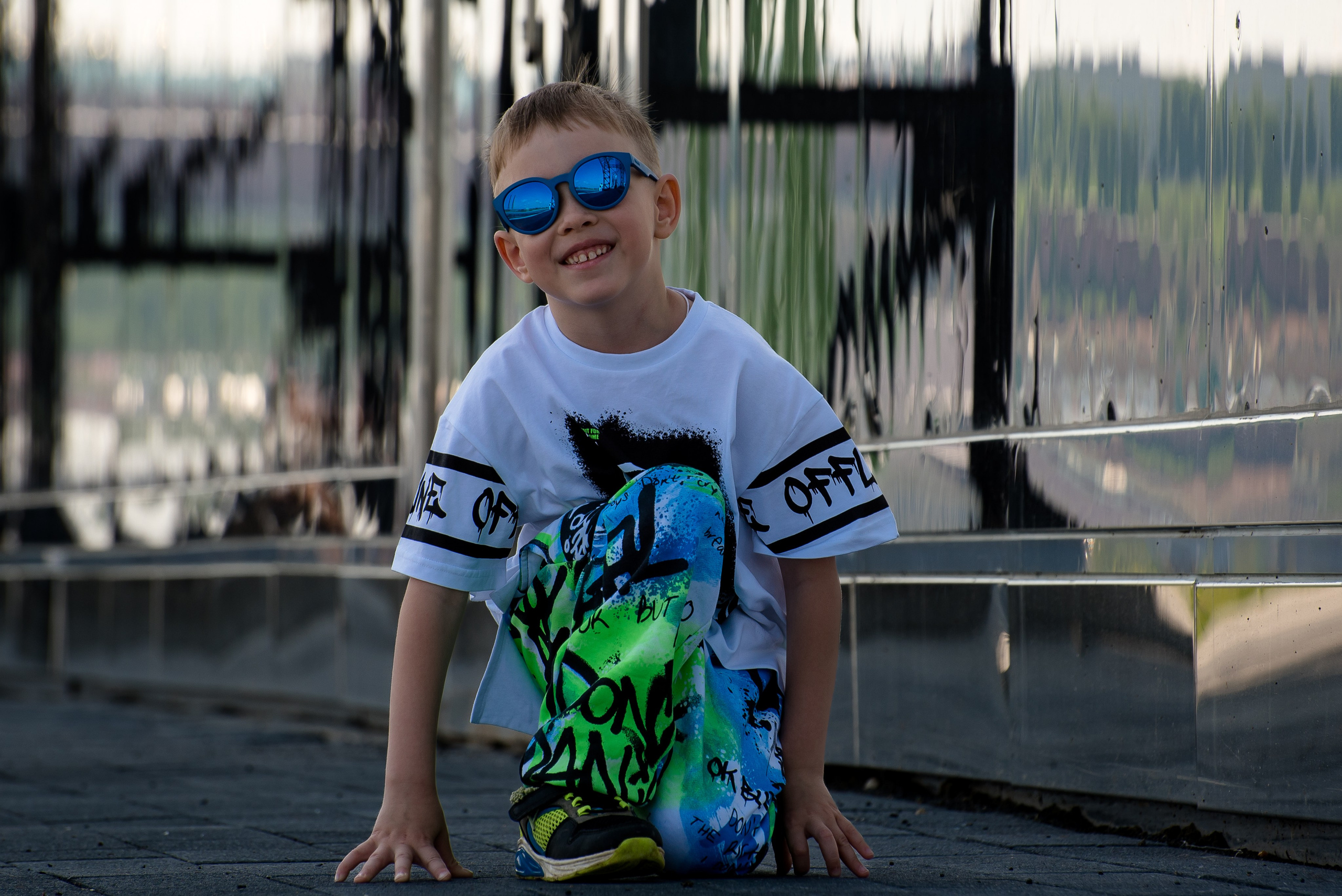 Семейная фотосессия прогулка по городу. Фотограф Макс Огурцов в Нижнем Новгороде