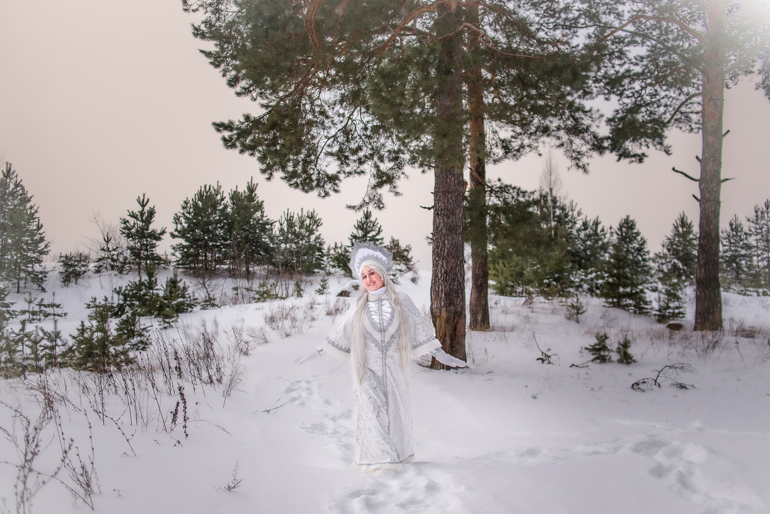 Дед Мороз и Снегурочка на фотосессии. Фотограф Макс Огурцов в Нижнем Новгороде