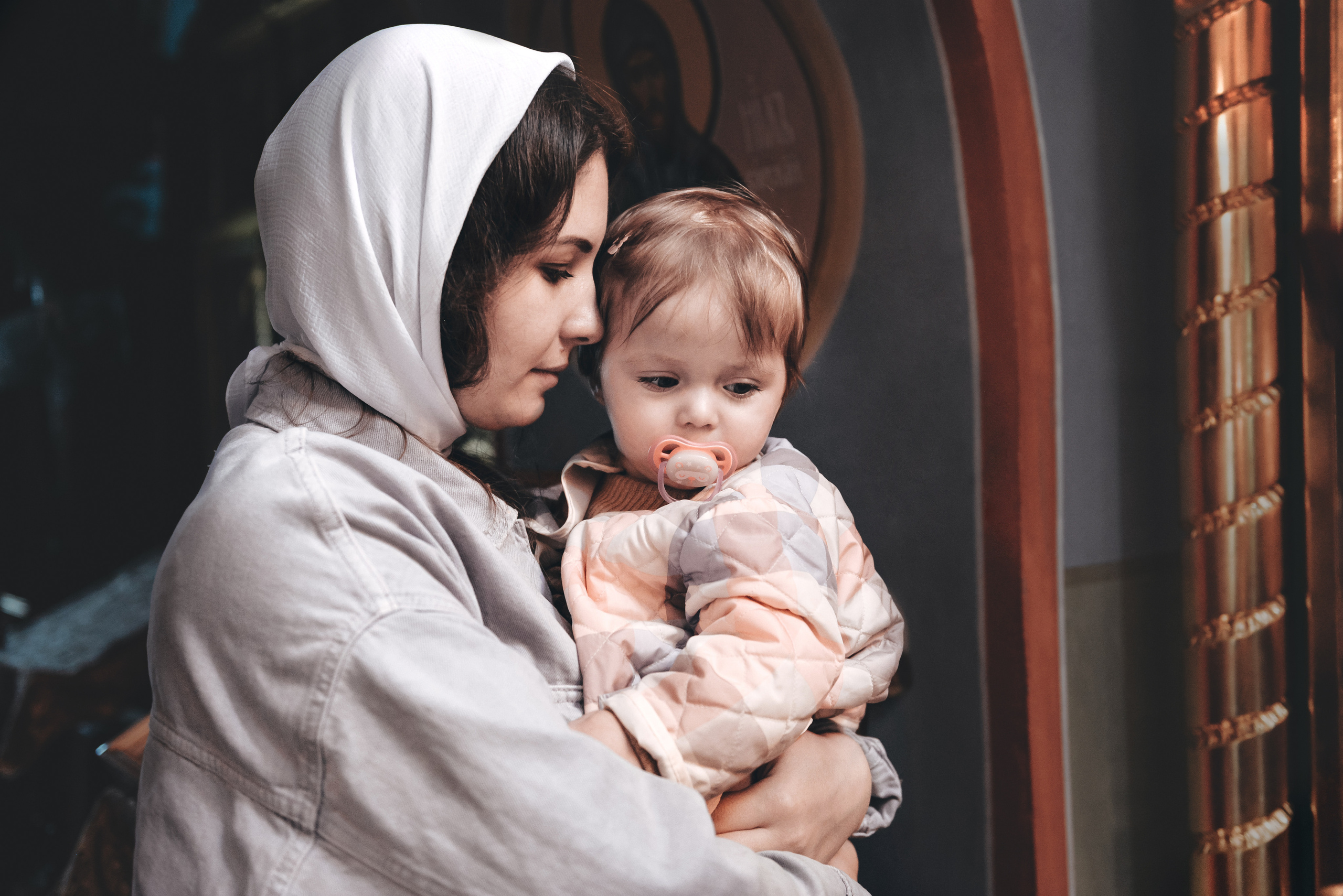 Крещение Церковь Троицы Мытищи. Фотограф Mary