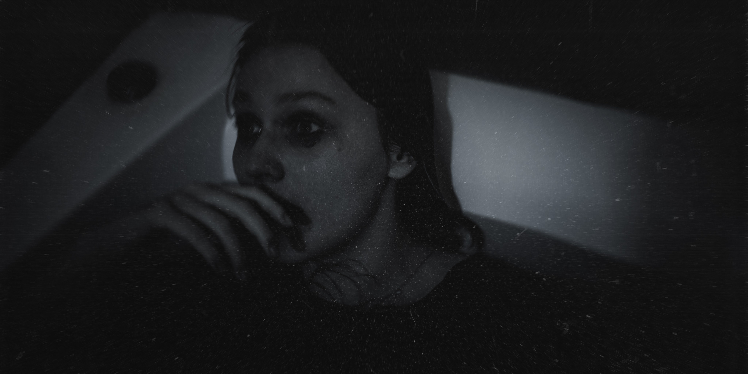 Asphyxia. Polypolarphotography