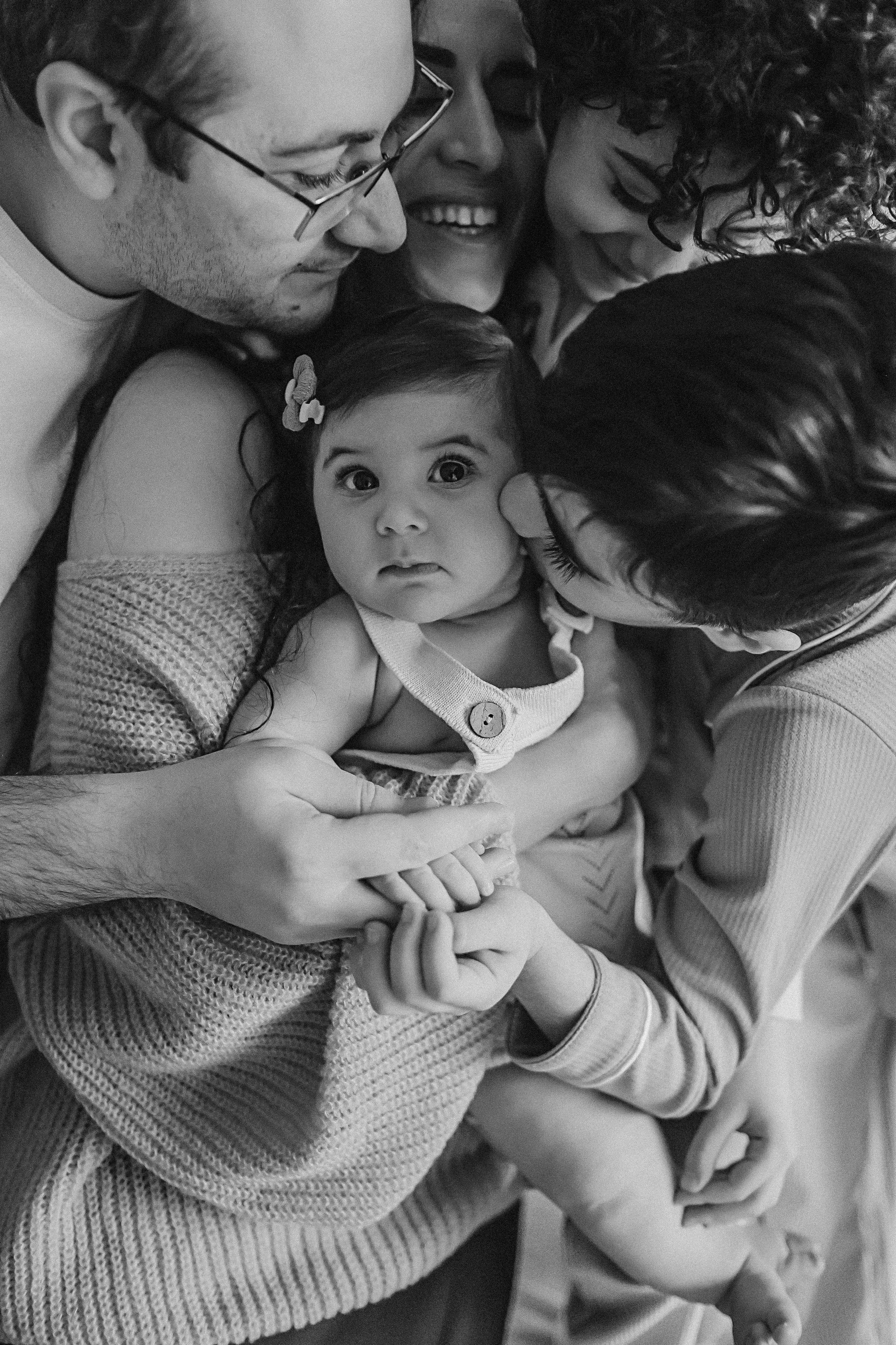 С малышкой. Семейный фотограф Тюмень, фотограф на роды Салмина Мария