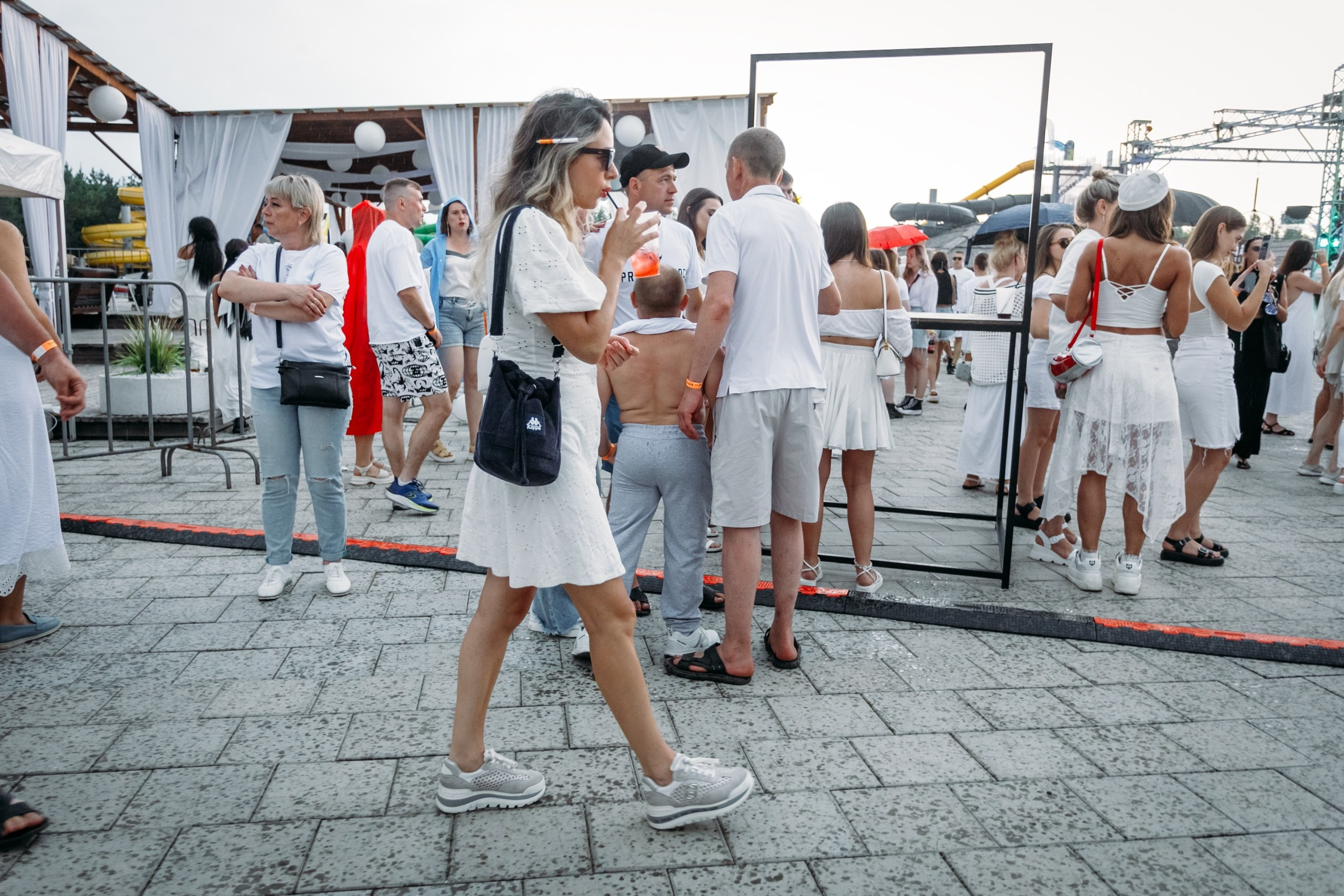 White Party @ Бархат парк. Репортажный фотограф Максим Полянский. Москва, Санкт-Петербург, Красноярск