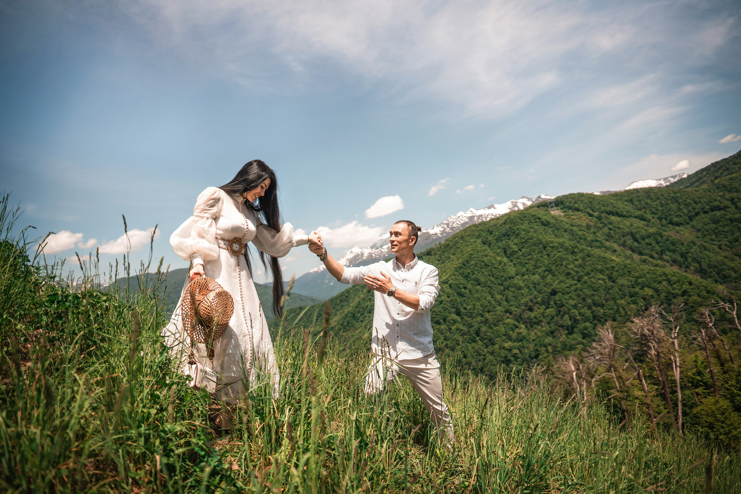 Лав стори Красная поляна. Фотограф Сочи