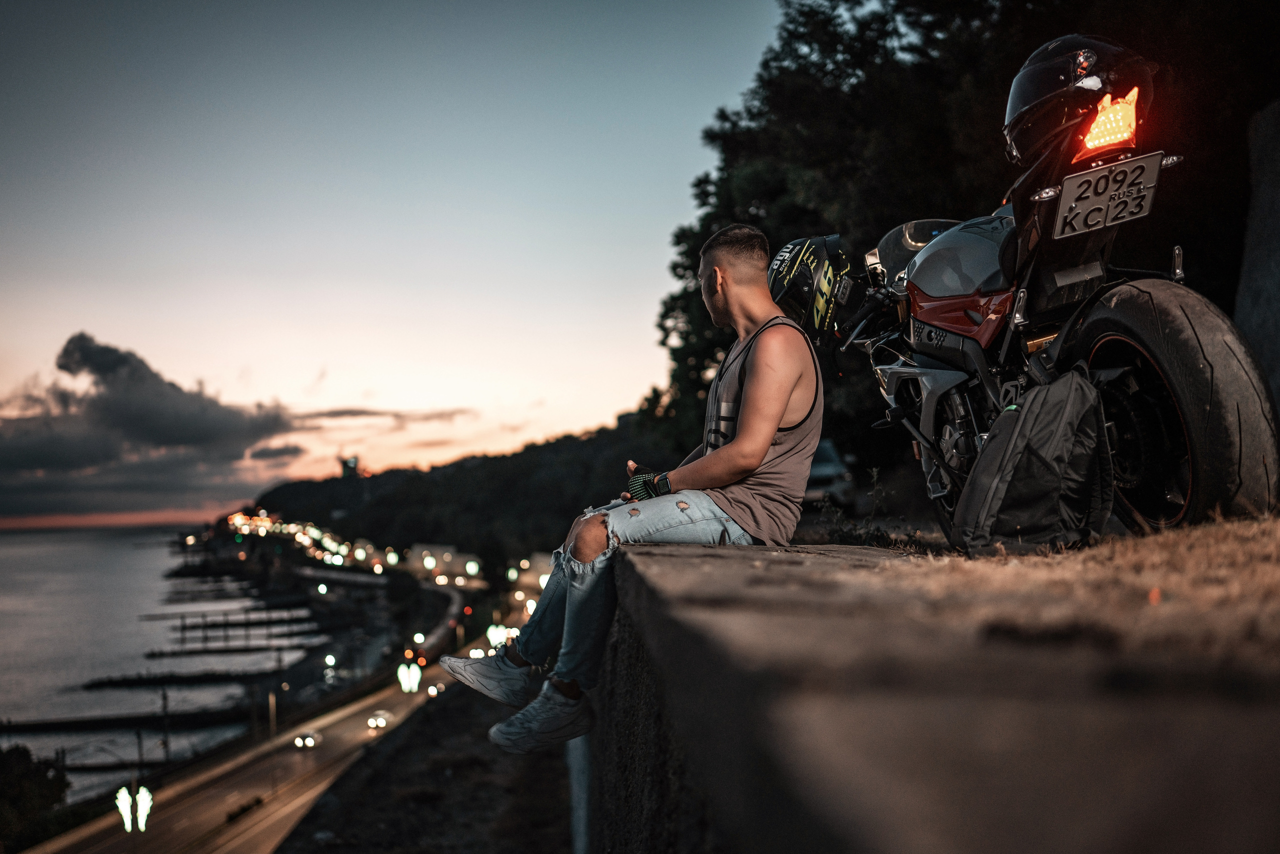 Фотосессия с мотоциклом Адлер. Фотограф Сочи