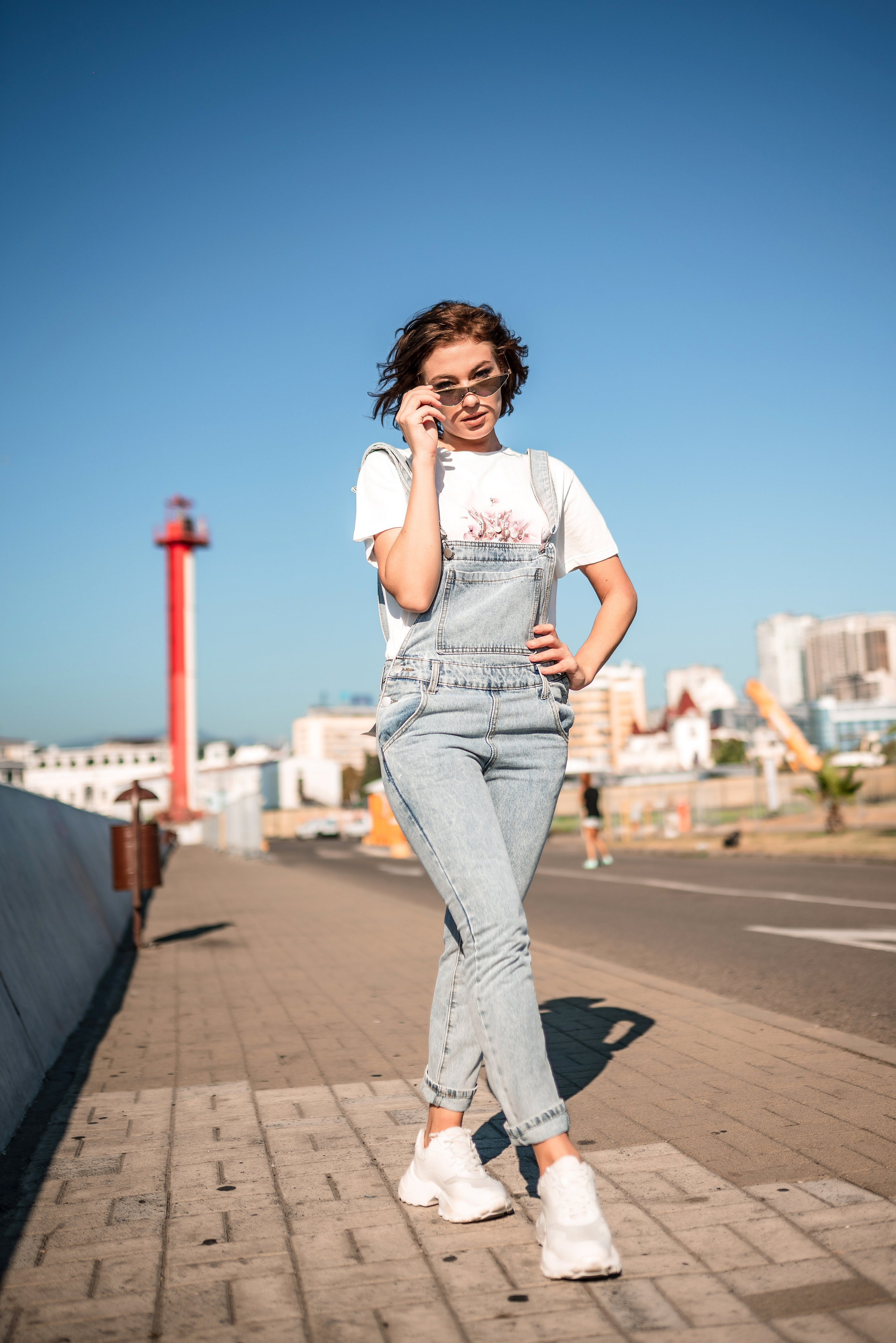 Сьемка модели морпорт Сочи. Фотограф Сочи