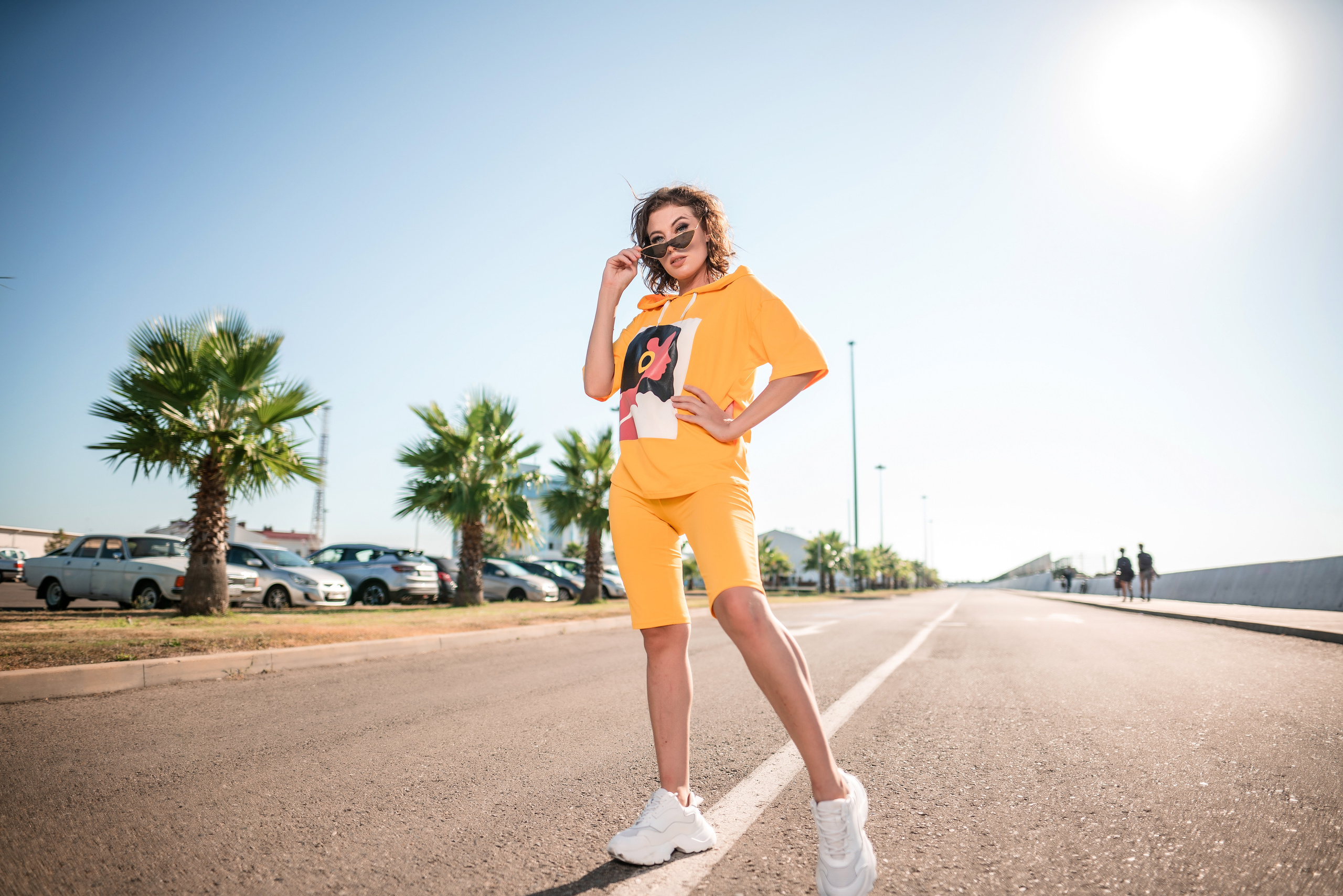 Сьемка модели морпорт Сочи. Фотограф Сочи