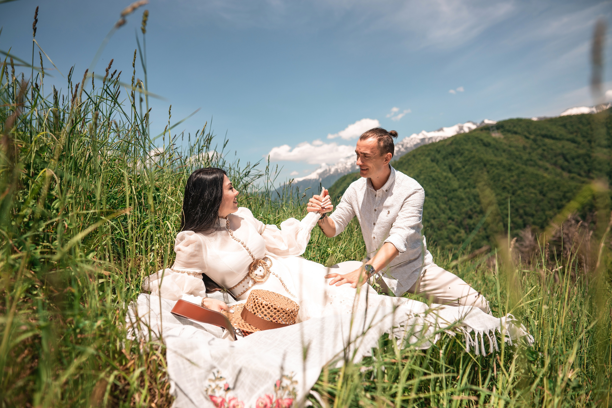 Лав стори Красная поляна. Фотограф Сочи