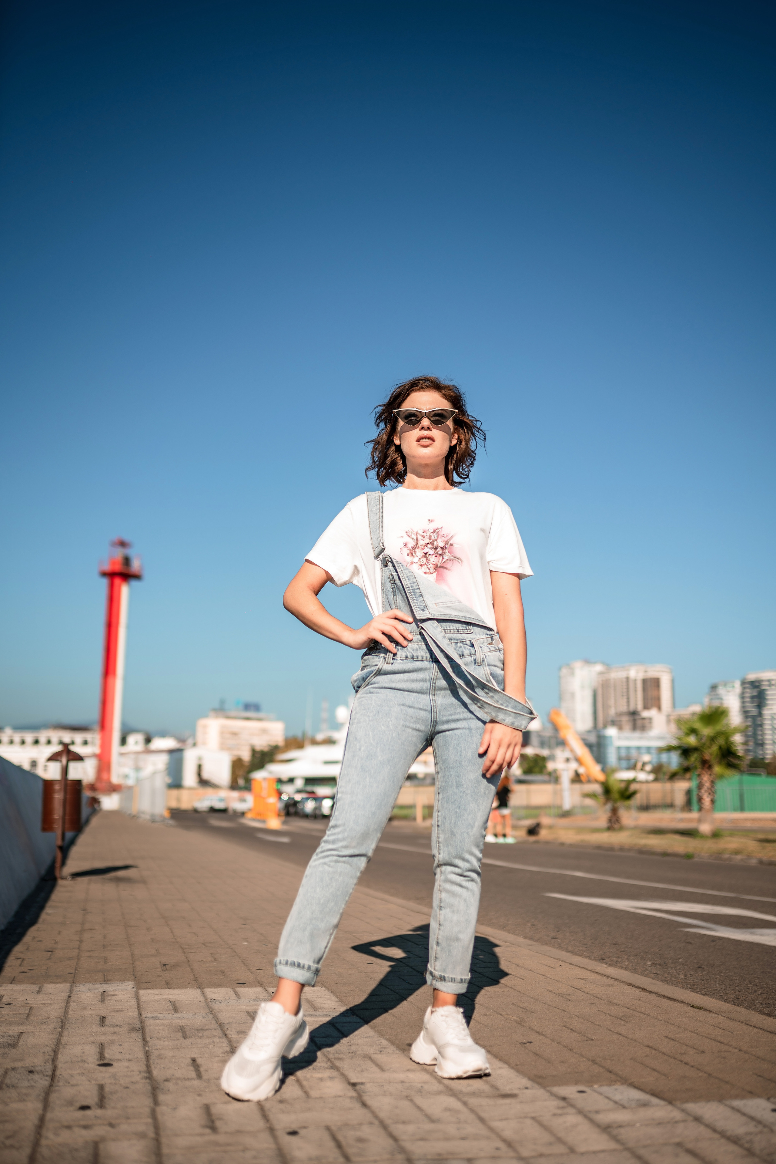 Сьемка модели морпорт Сочи. Фотограф Сочи