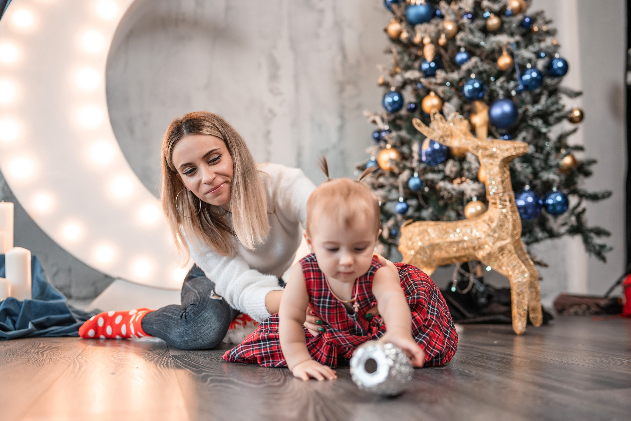 Семейная фотосессия в студии Сочи. Фотограф Сочи