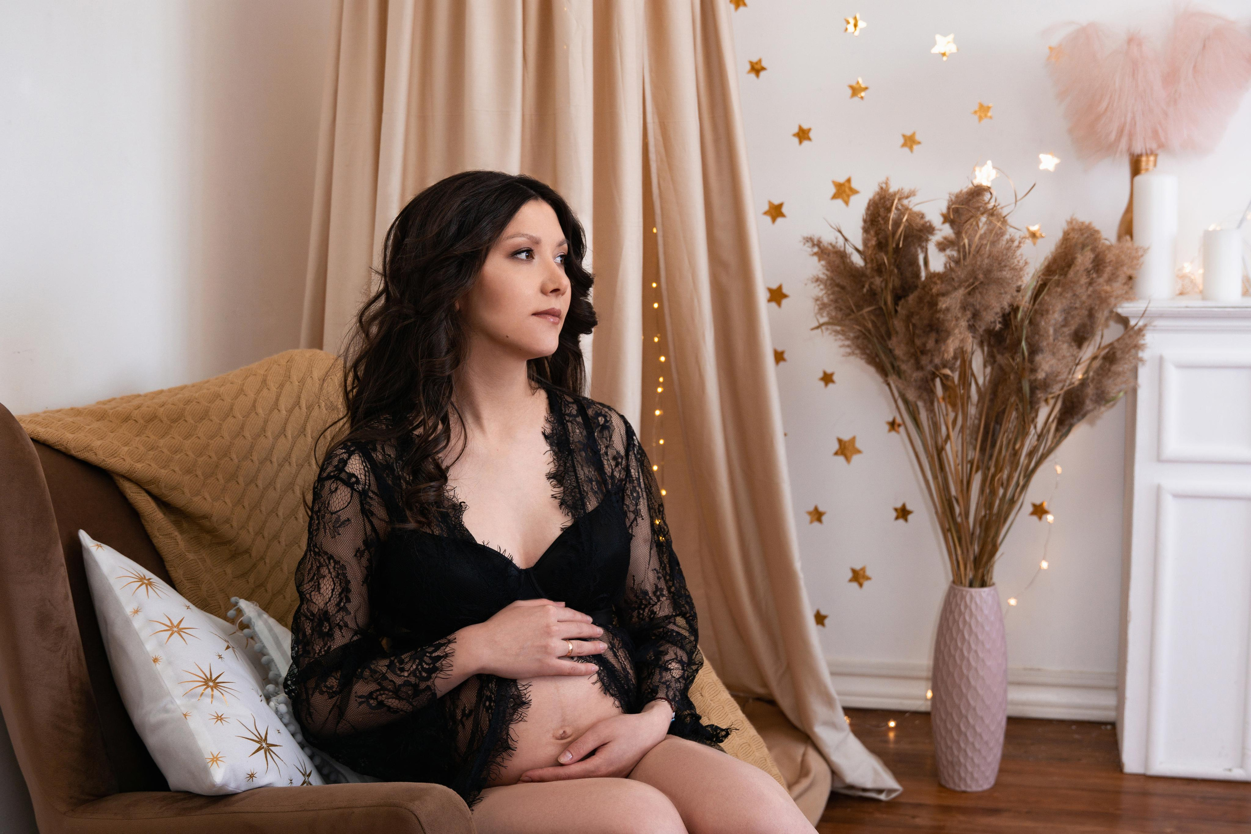 Беременность в интерьере. Фотограф в Норильске и Кайеркане