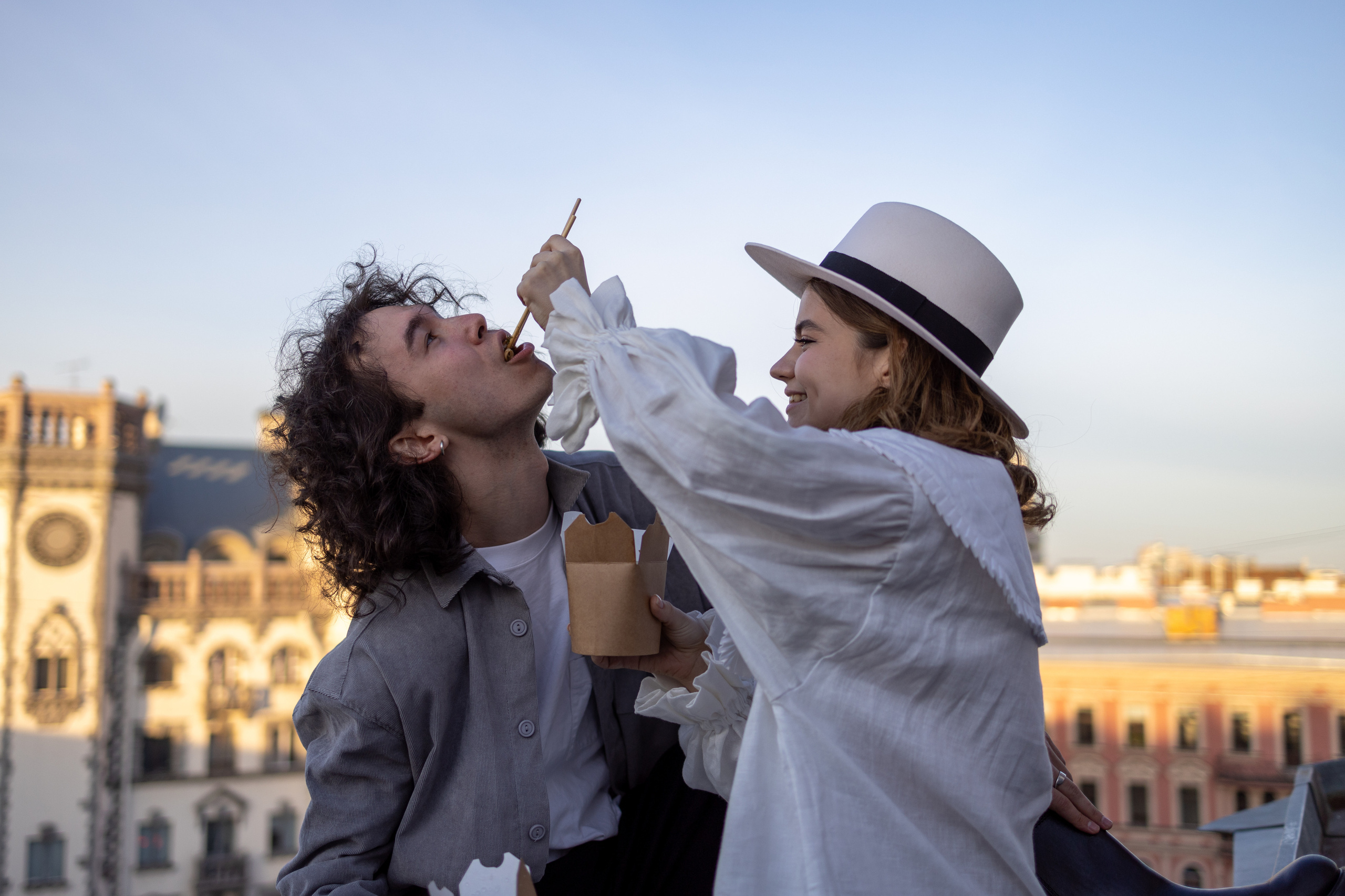 Любовь на крыше. Репортажный и студийный фотограф в Москве — Софи