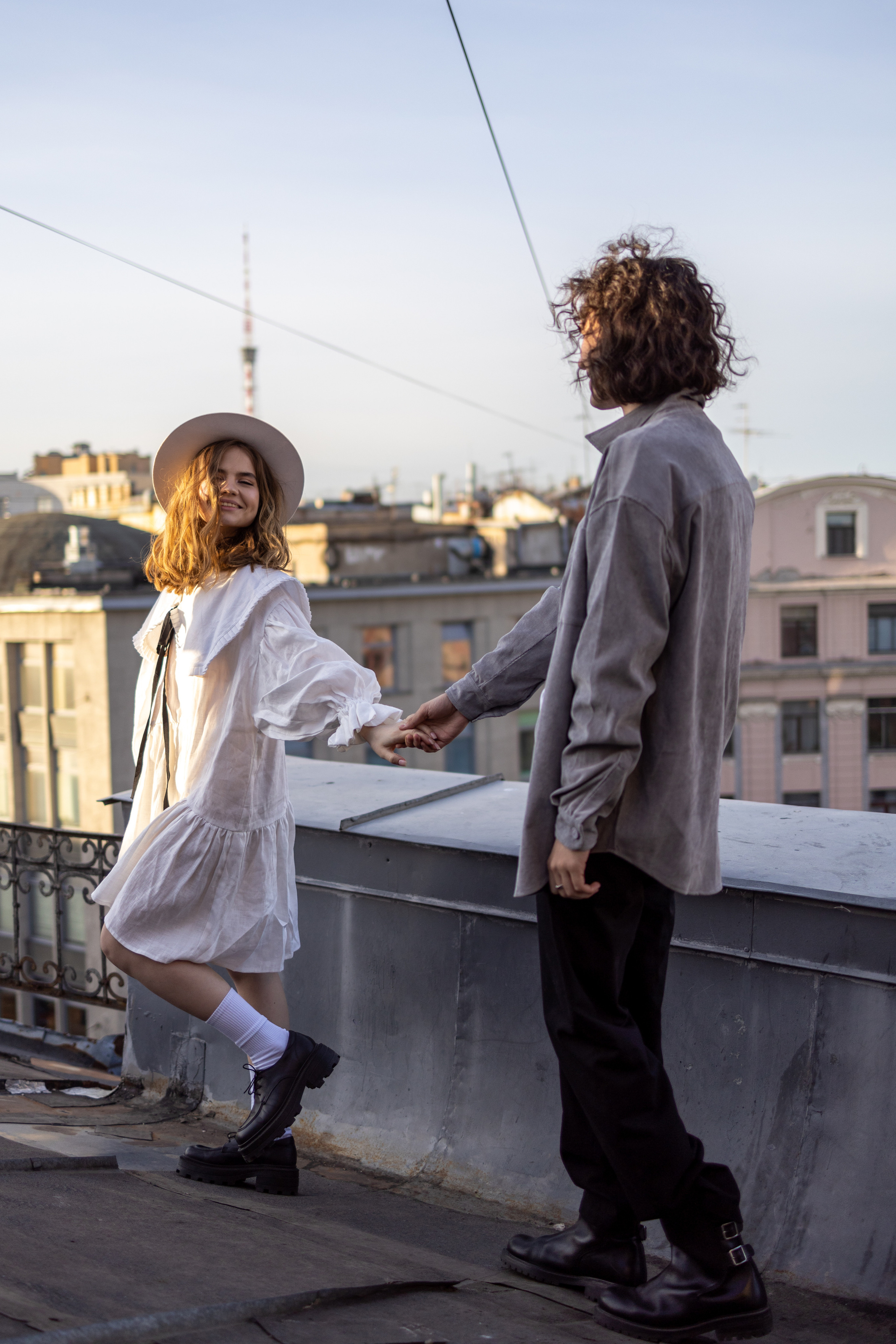 Любовь на крыше. Репортажный и студийный фотограф в Москве — Софи