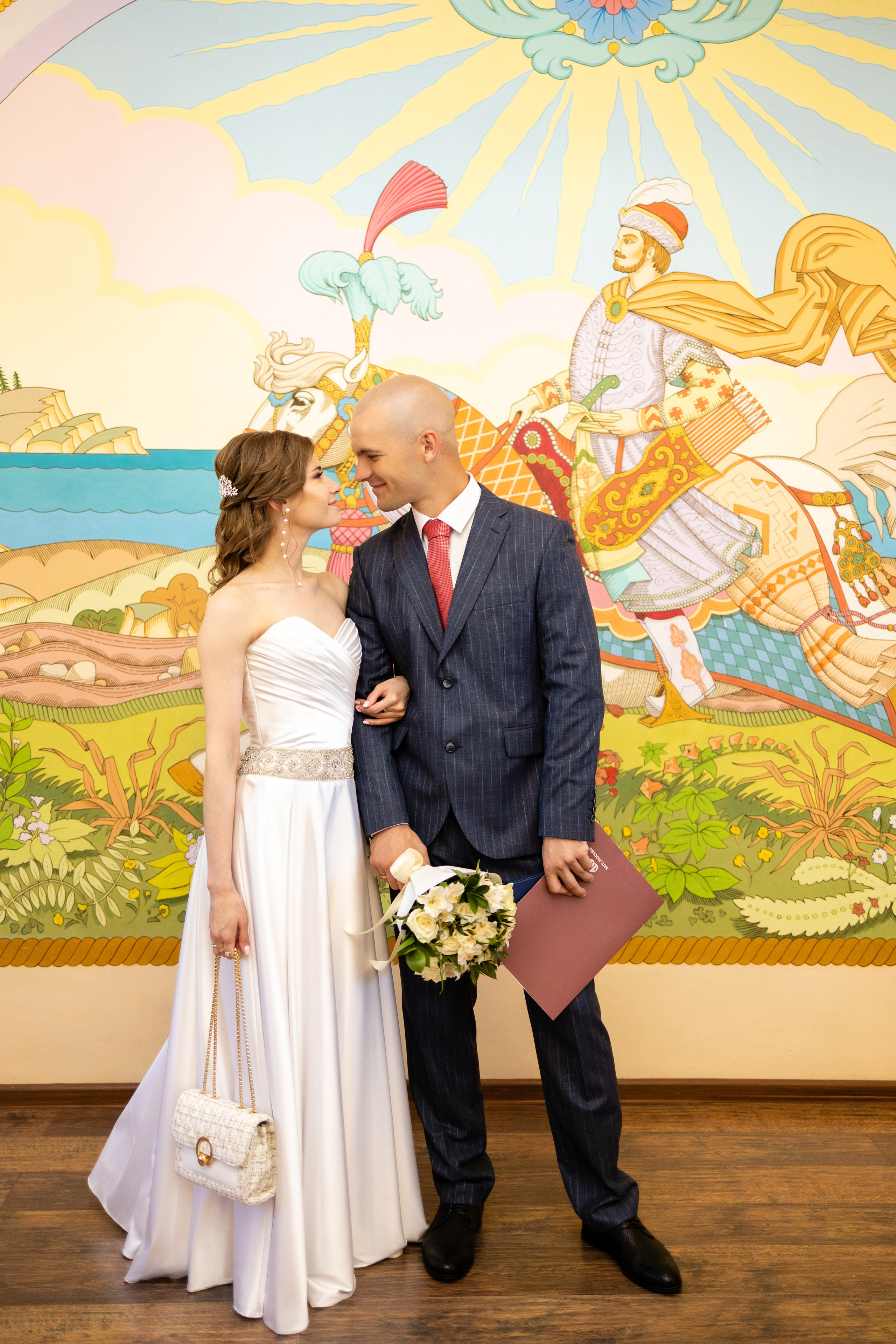 Начало сказки длиною в жизнь. ЗАГС в Измайловском Кремле. Репортажный и студийный фотограф в Москве — Софи