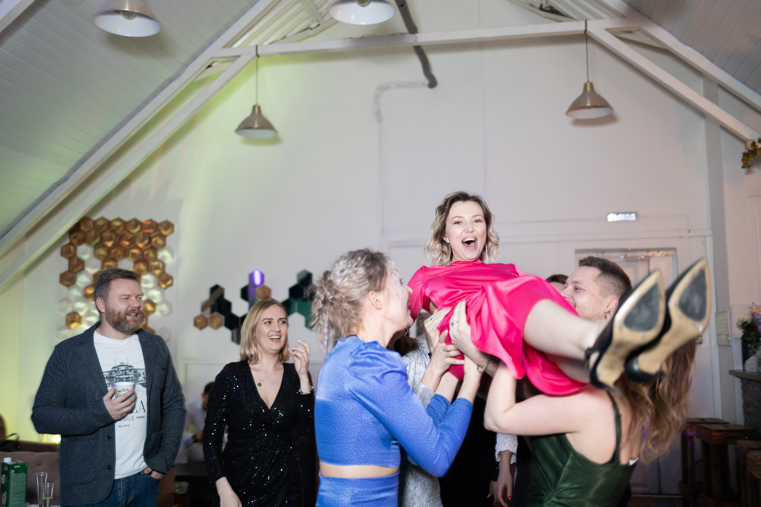 Празднование дня рождения в лофте