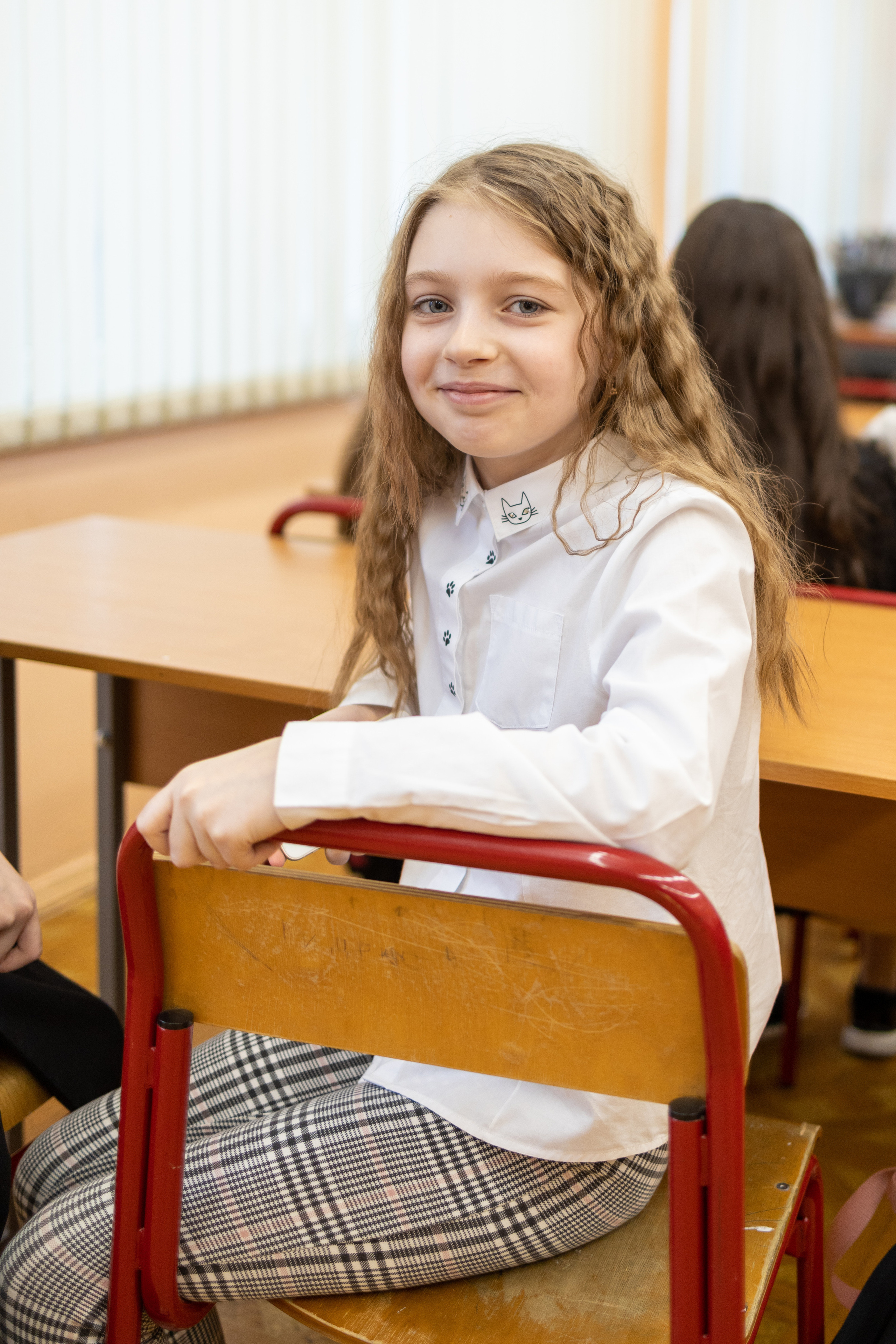 Съёмка в школе (4 класс). Репортажный и студийный фотограф в Москве — Софи