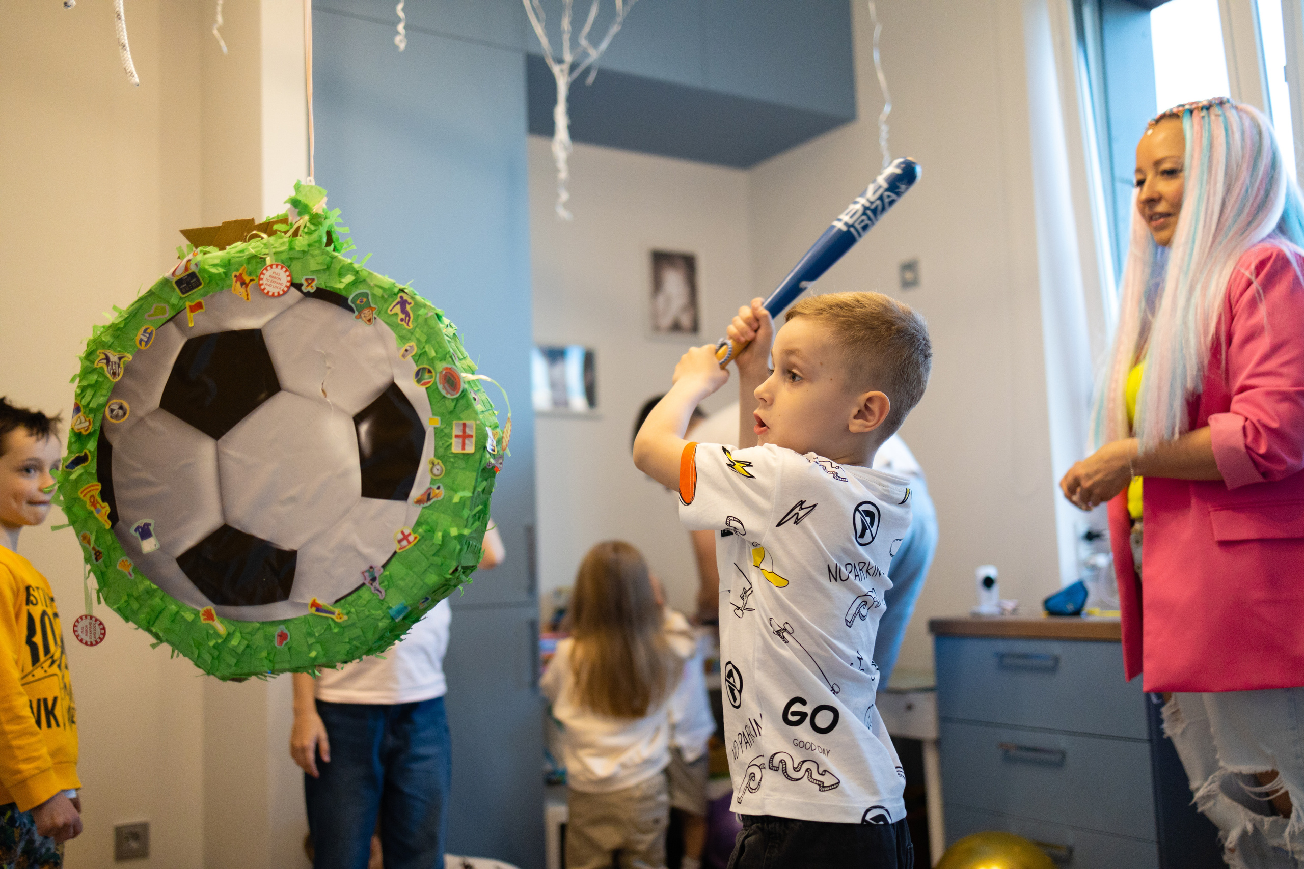 Детский день рождения на природе. Репортажный и студийный фотограф в Москве — Софи