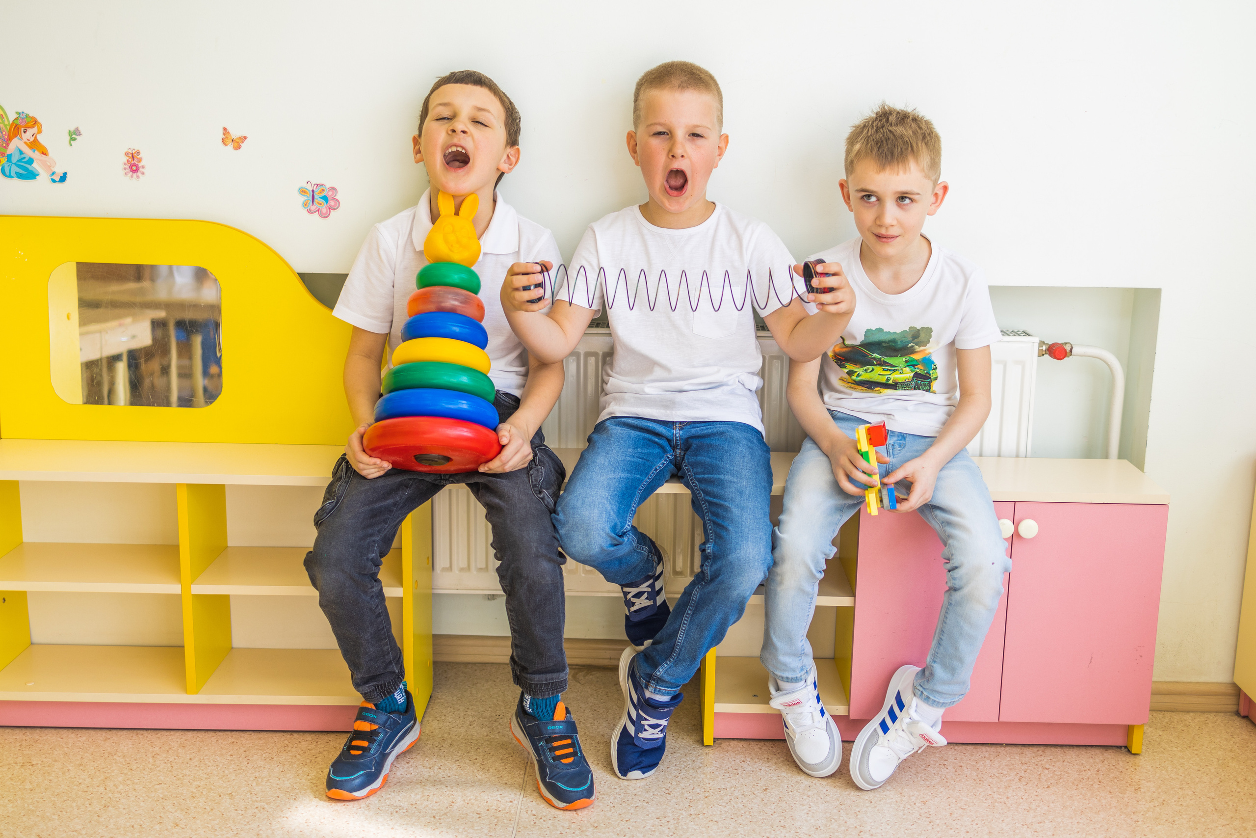 Фотосессия в детском саду для фотоальбомов. Репортажный и студийный фотограф в Москве — Софи