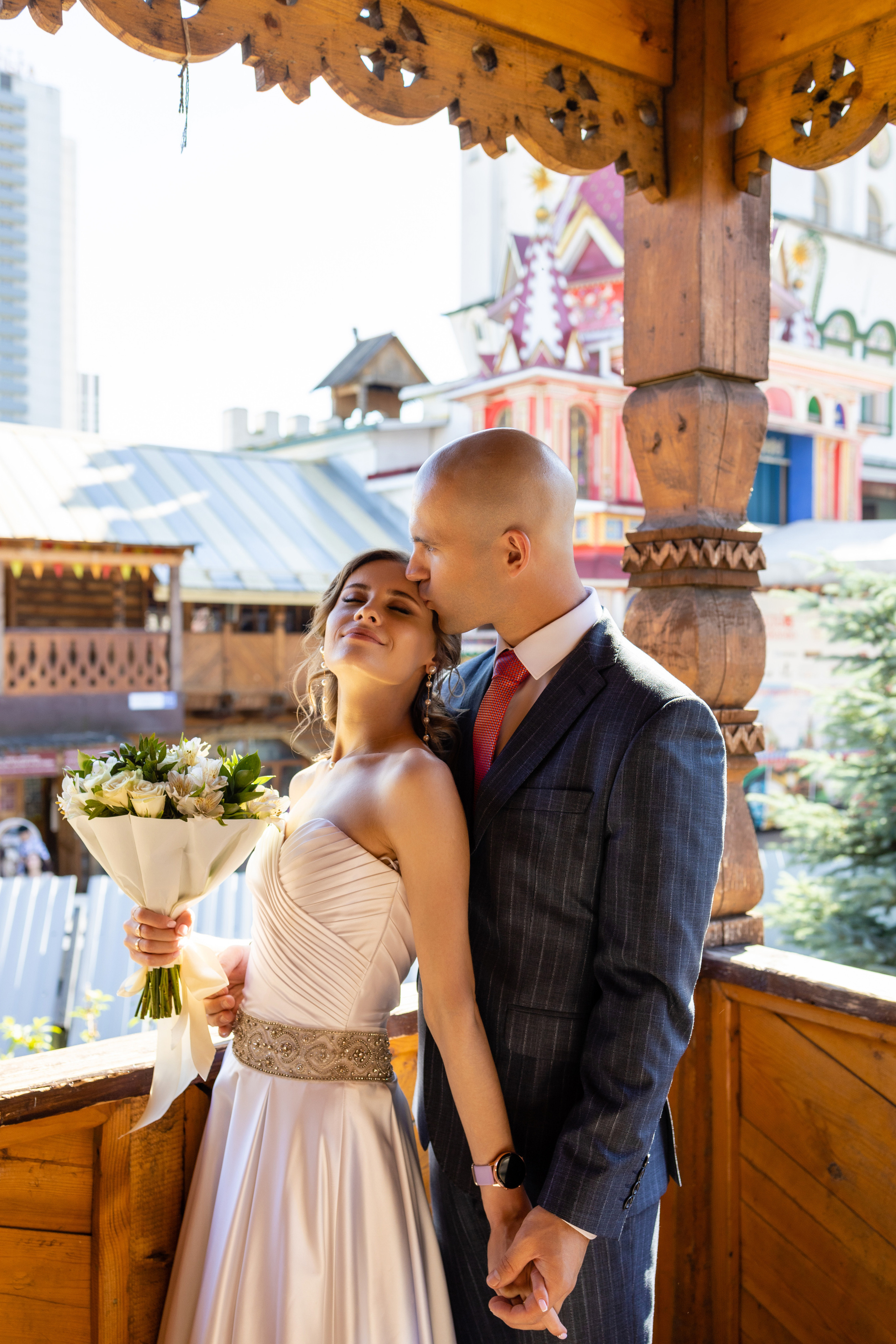 Начало сказки длиною в жизнь. ЗАГС в Измайловском Кремле. Репортажный и студийный фотограф в Москве — Софи