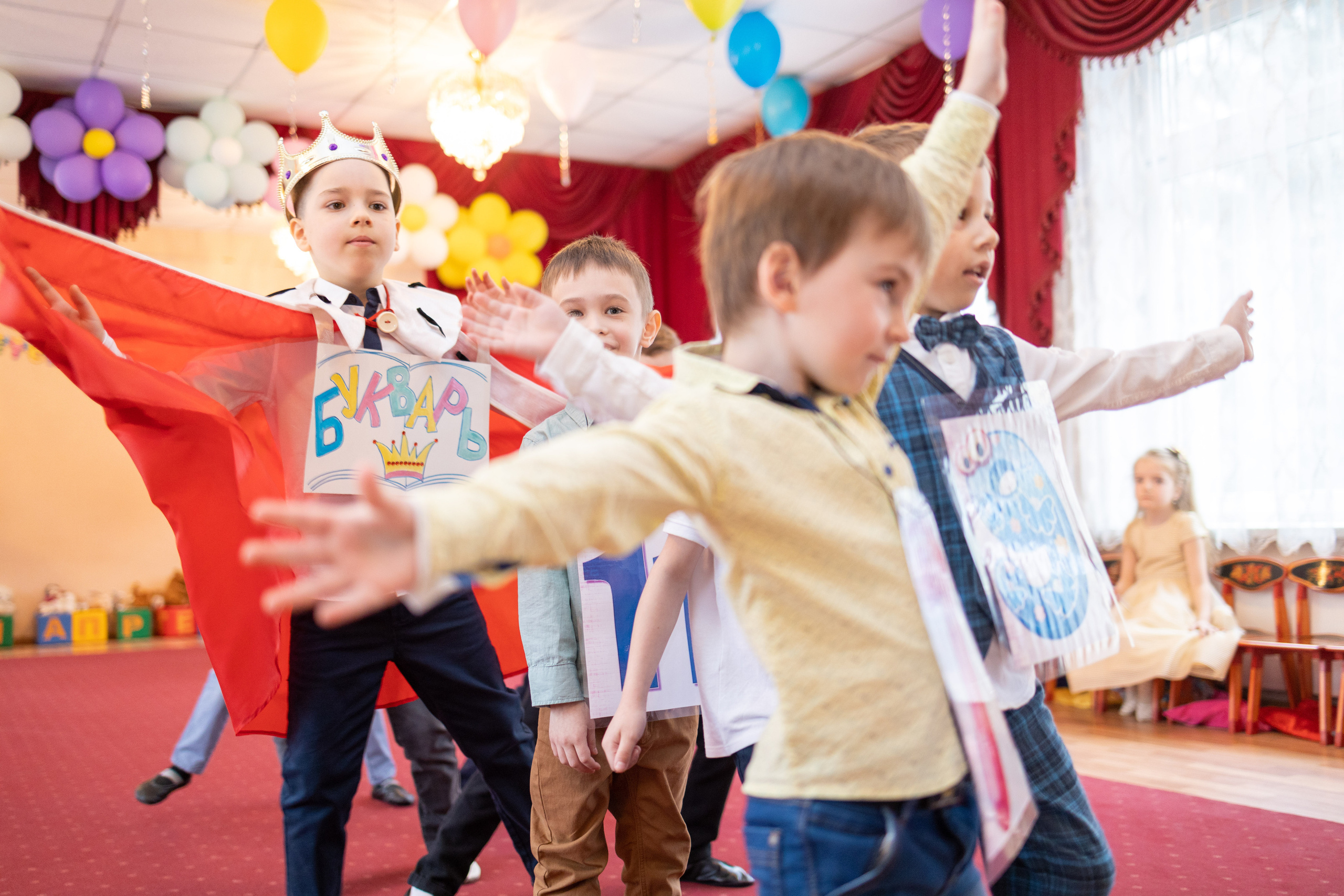 Выпускной в детском саду. Репортажный и студийный фотограф в Москве — Софи