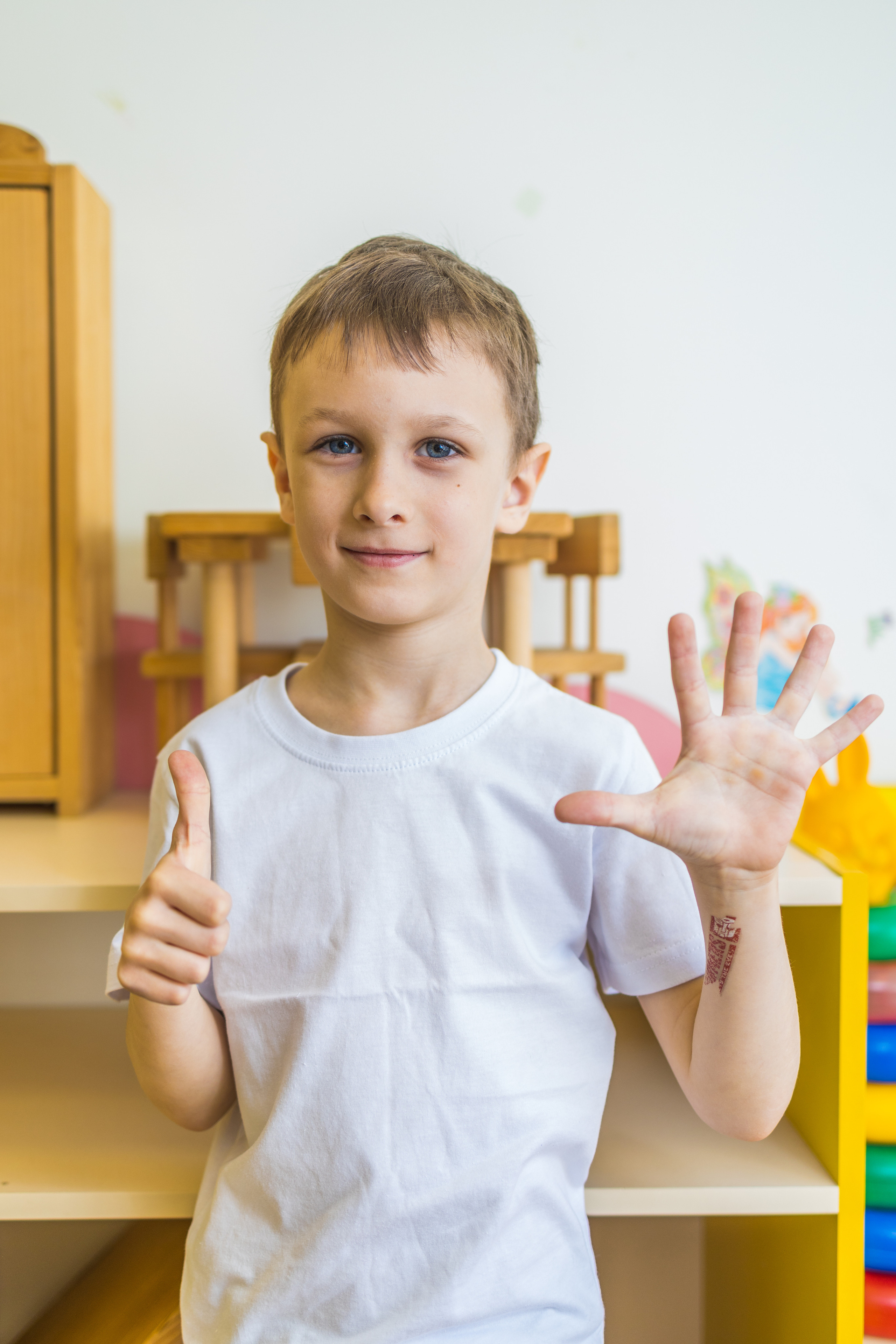 Фотосессия в детском саду для фотоальбомов. Репортажный и студийный фотограф в Москве — Софи