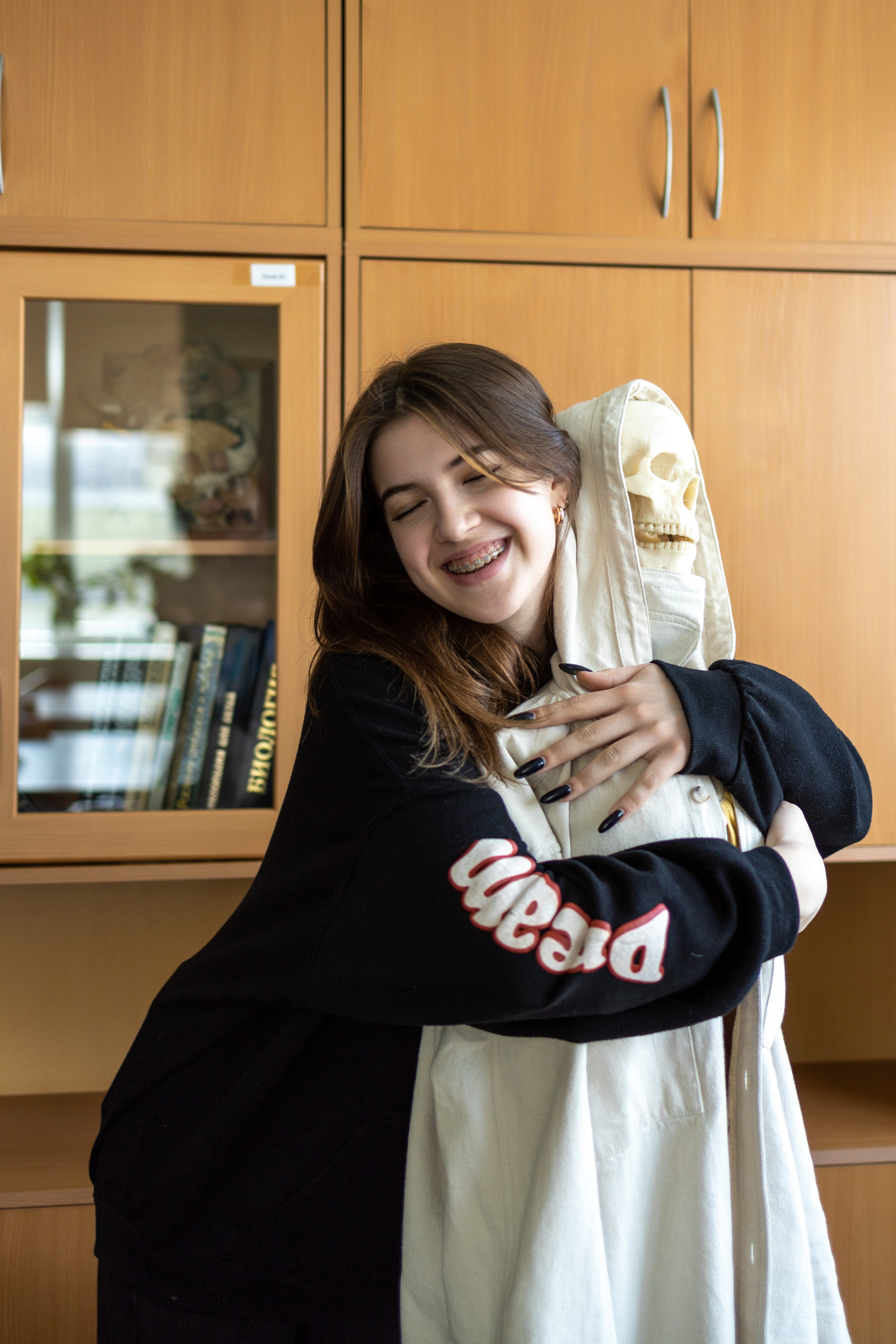 Съёмка в школе (9 класс). Репортажный и студийный фотограф в Москве — Софи