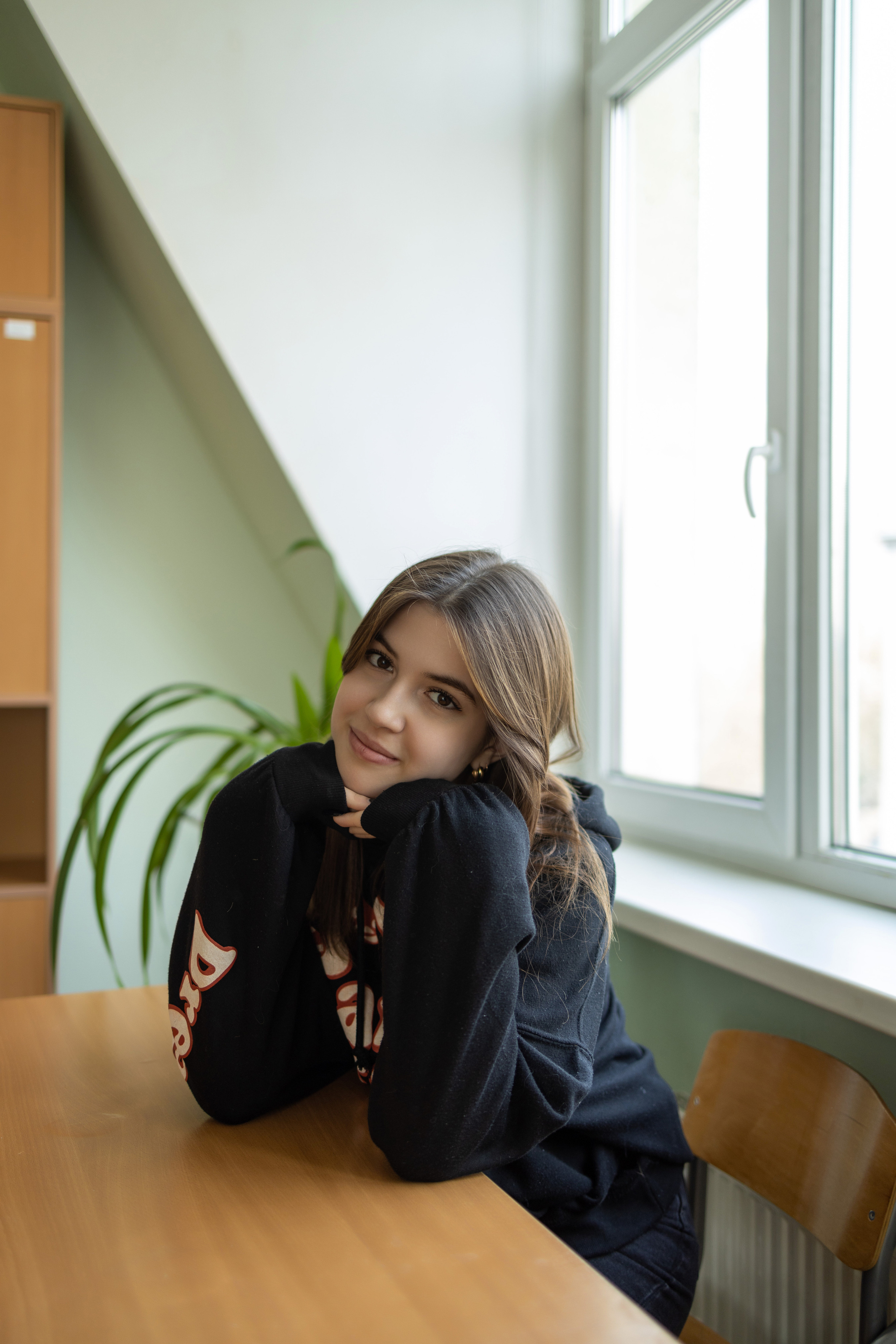 Съёмка в школе (9 класс). Репортажный и студийный фотограф в Москве — Софи