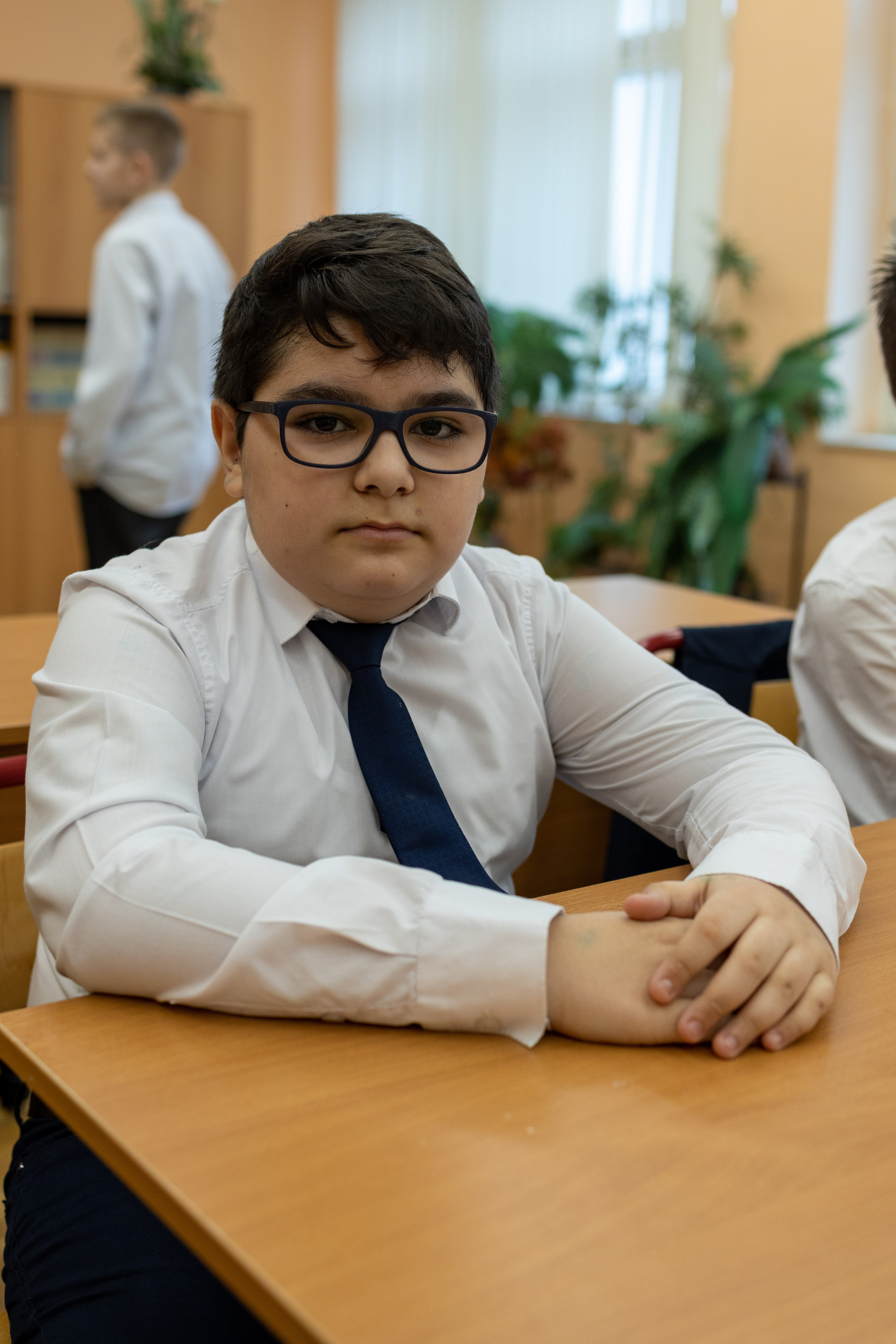 Съёмка в школе (4 класс). Репортажный и студийный фотограф в Москве — Софи